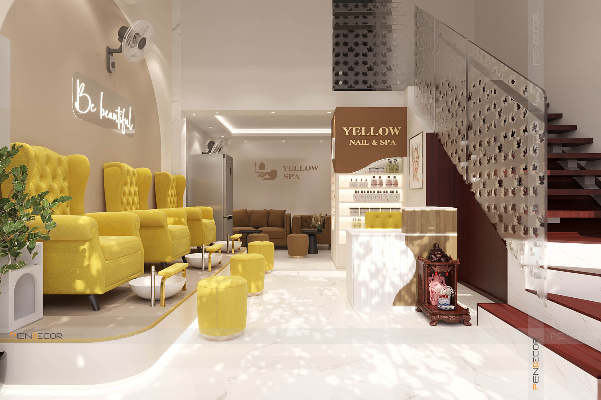 Thiết Kế Spa Yellow
