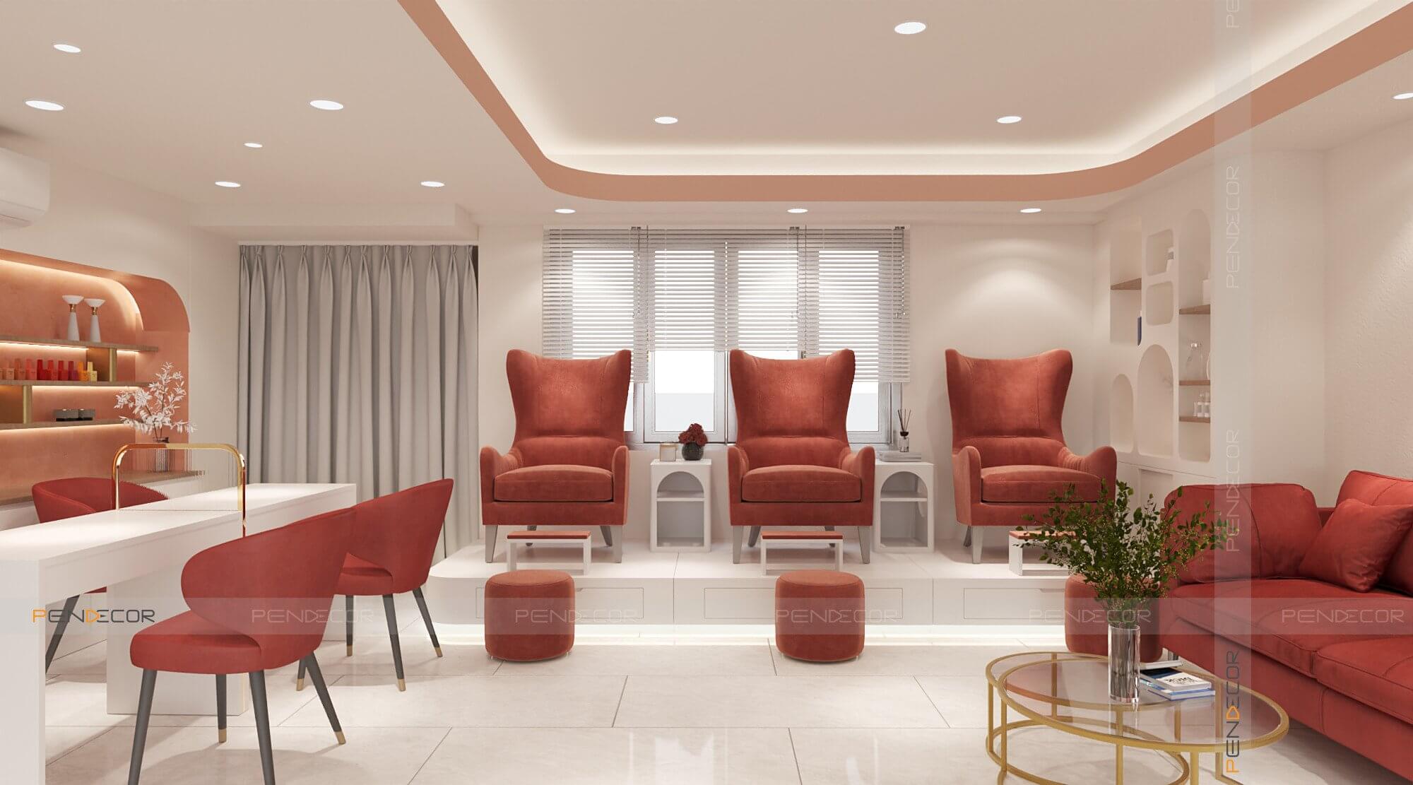 Thiết Kế Tiệm Nail Colyan