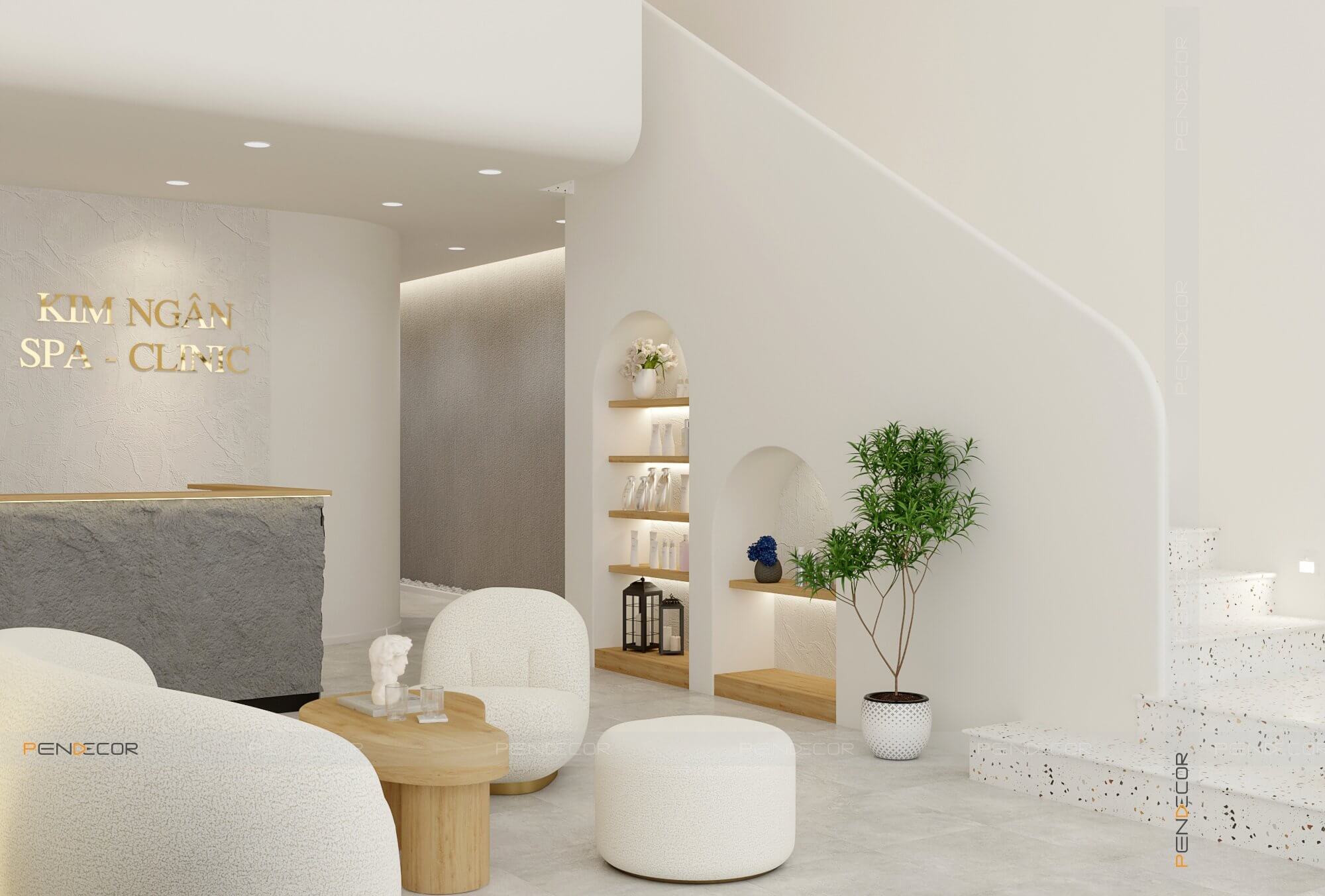 Thiết Kế Spa And Clinic Kim Ngân