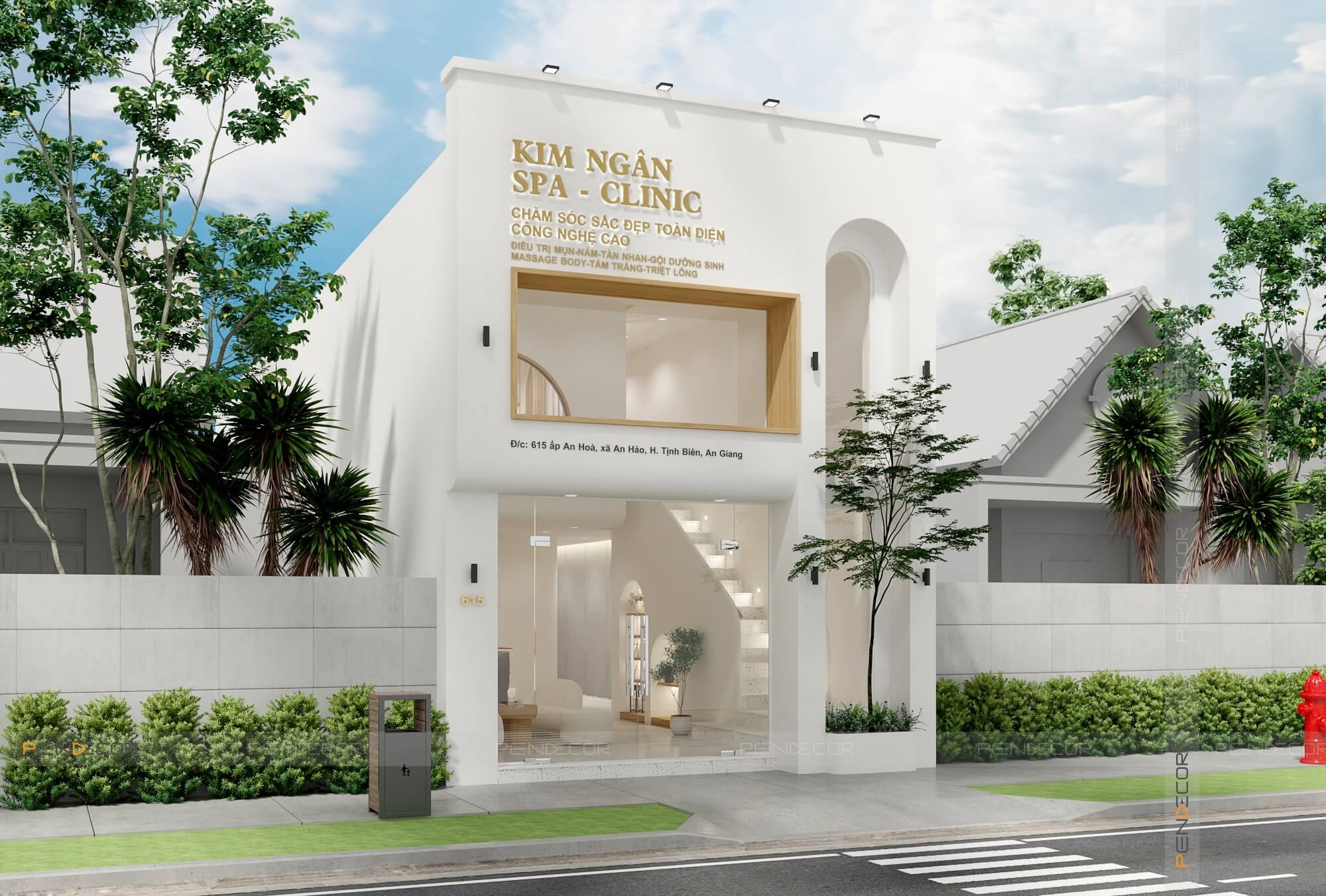 Thiết Kế Spa And Clinic Kim Ngân
