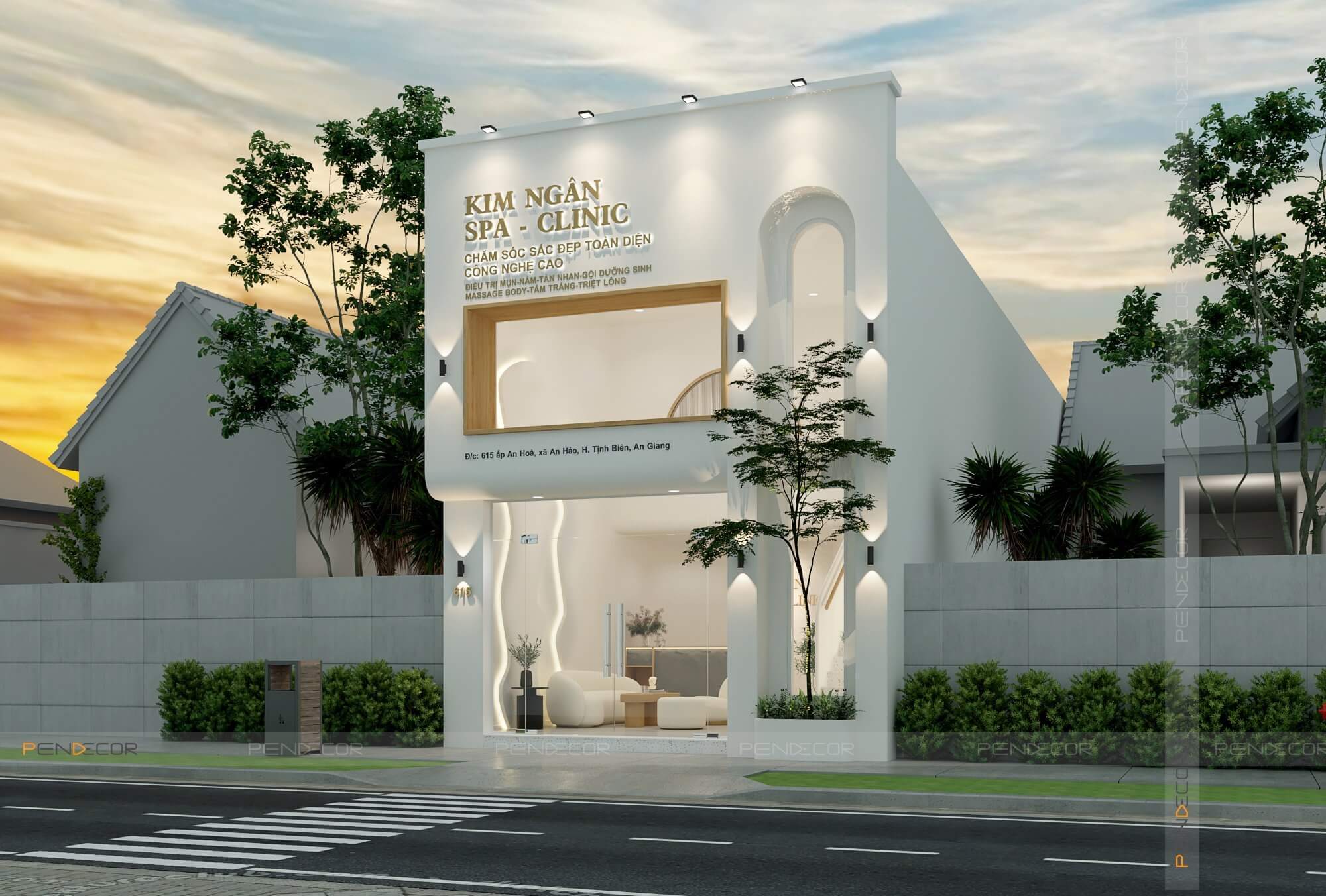 Thiết Kế Spa And Clinic Kim Ngân