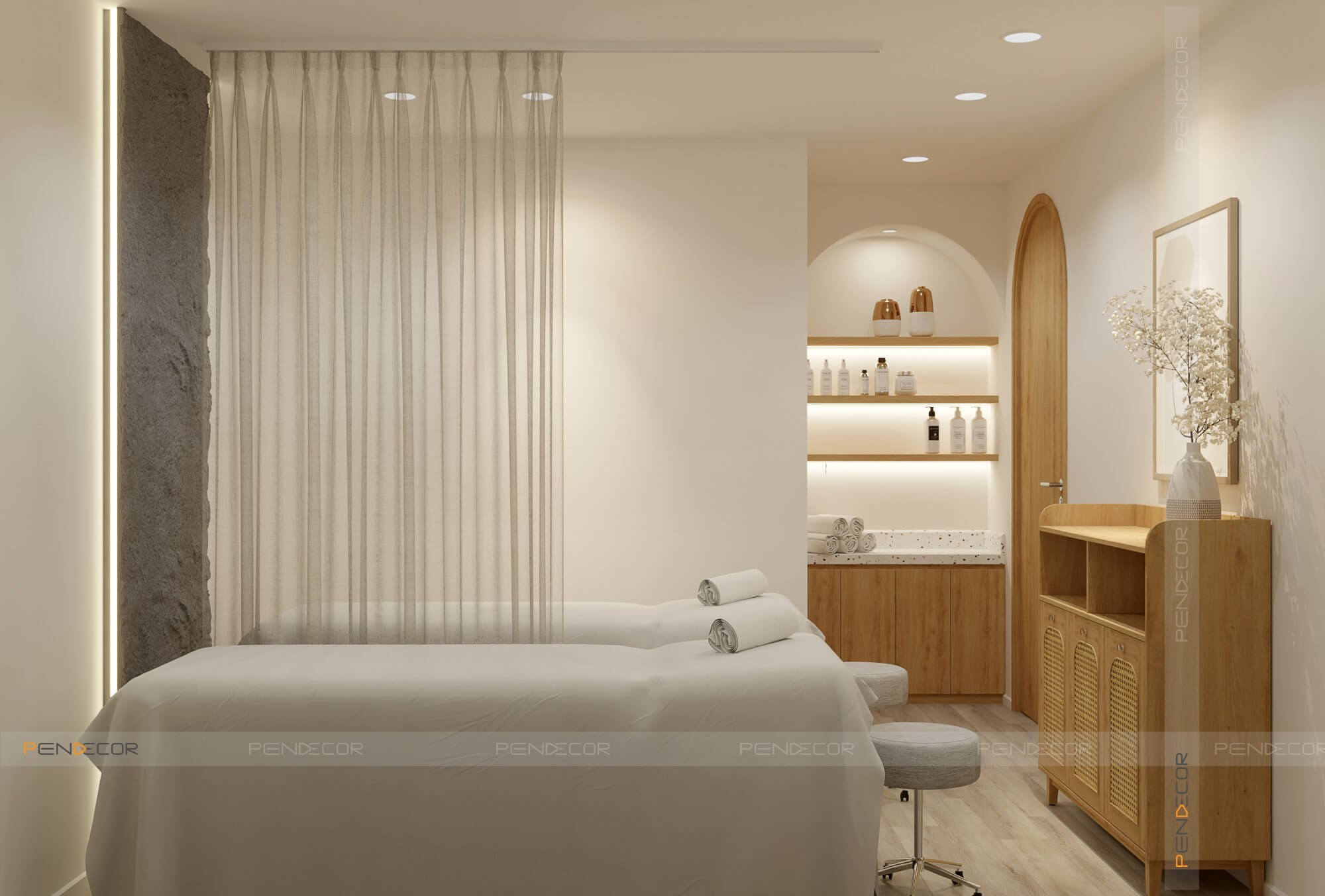 Thiết Kế Spa And Clinic Kim Ngân