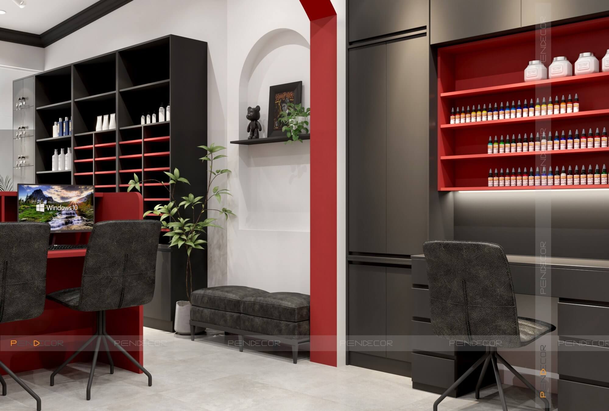 Thiết Kế Tiệm Xăm Vuong Dai Trang