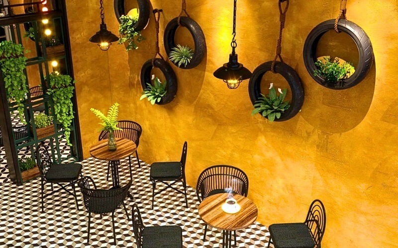 mẫu thiết kế quán cafe nhỏ đẹp Pendecor