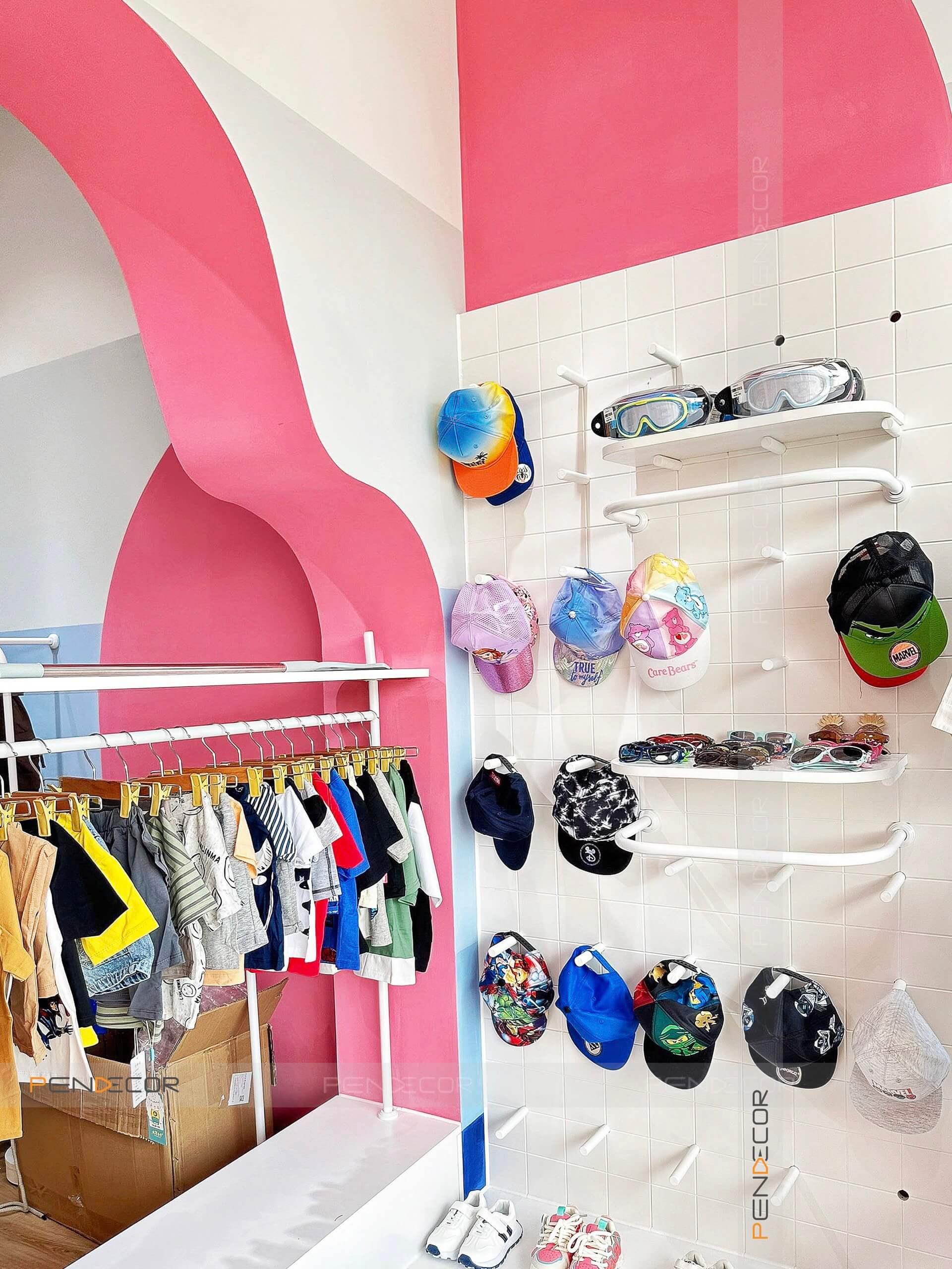 Thi Công Shop Thời Trang Trẻ Em Sam's House