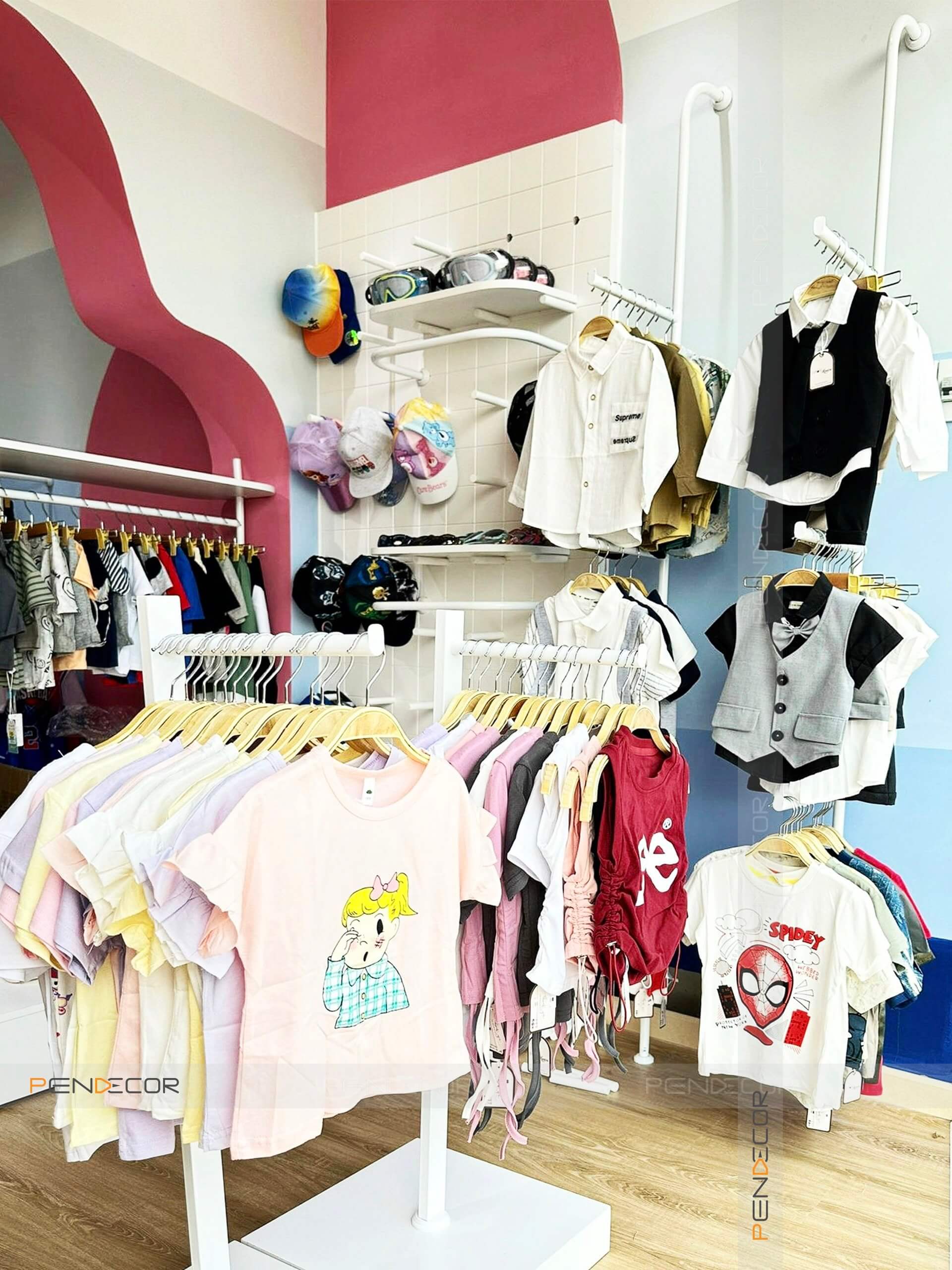 Thi Công Shop Thời Trang Trẻ Em Sam's House