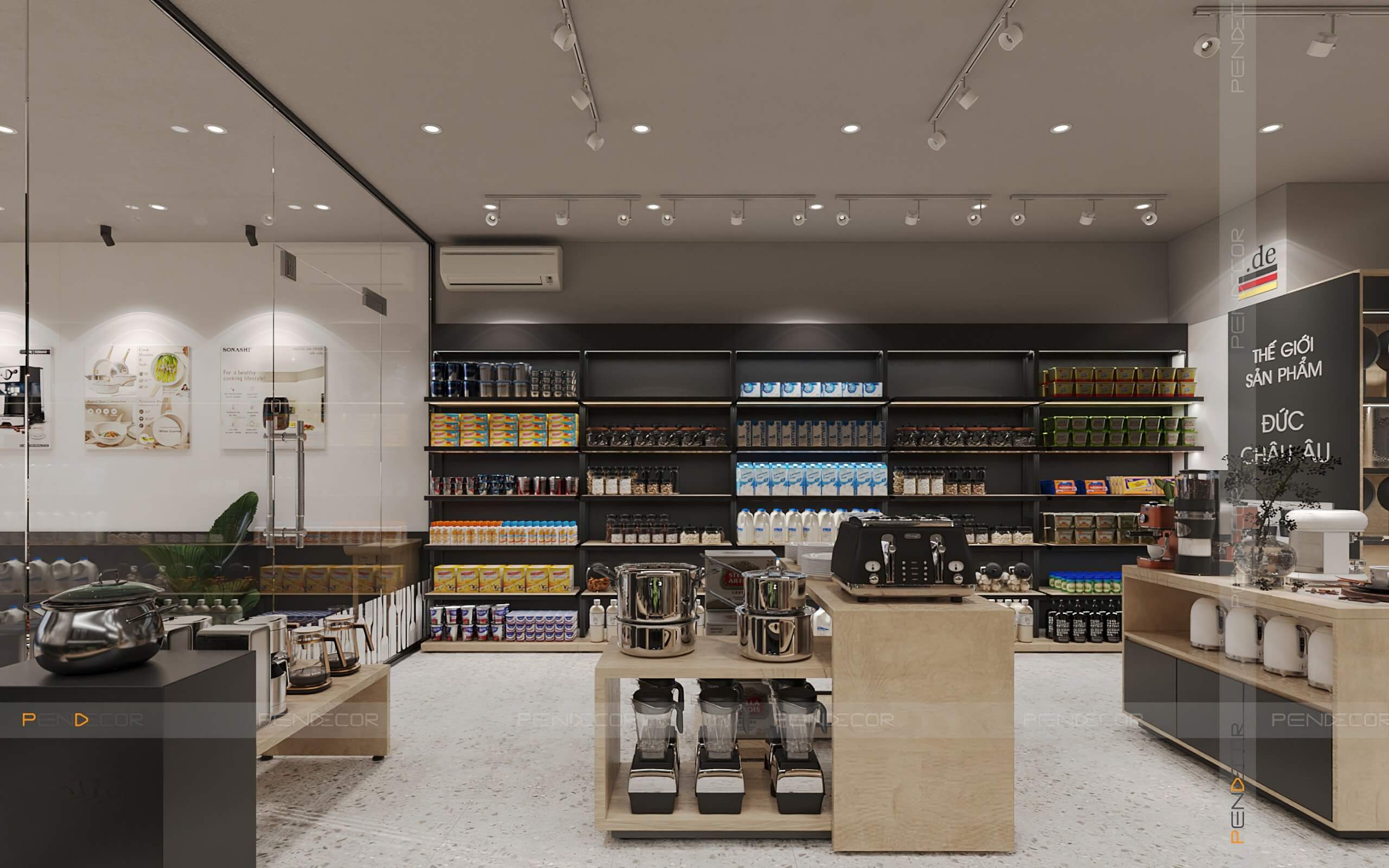 Thiết Kế Showroom de. Germany Shop