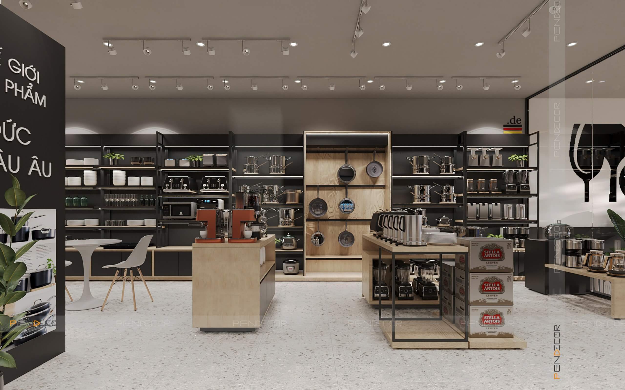 Thiết Kế Showroom de. Germany Shop