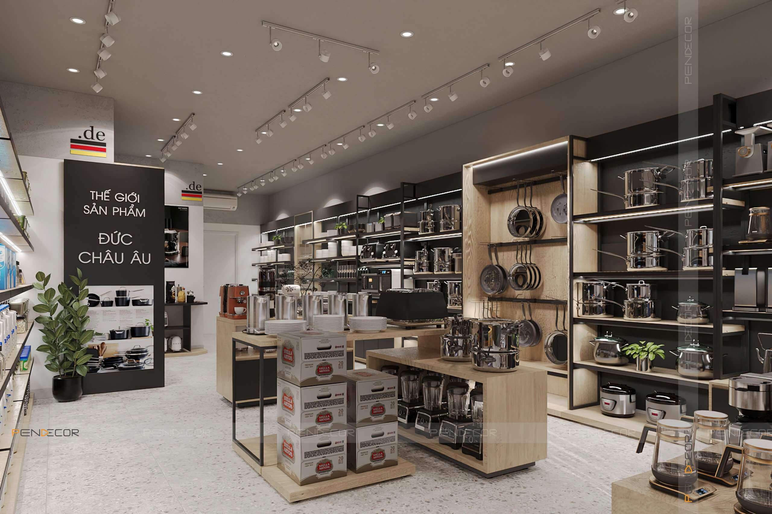 Thiết Kế Showroom de. Germany Shop