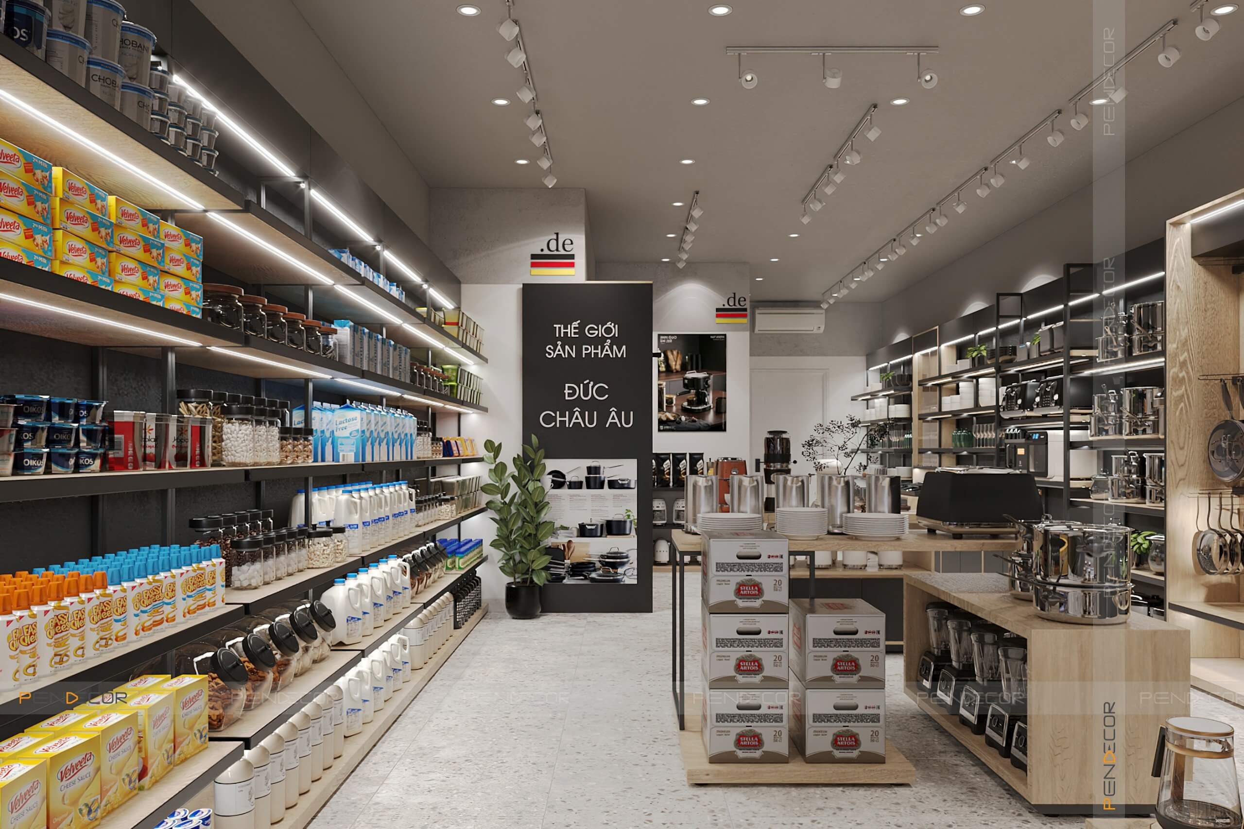 Thiết Kế Showroom de. Germany Shop