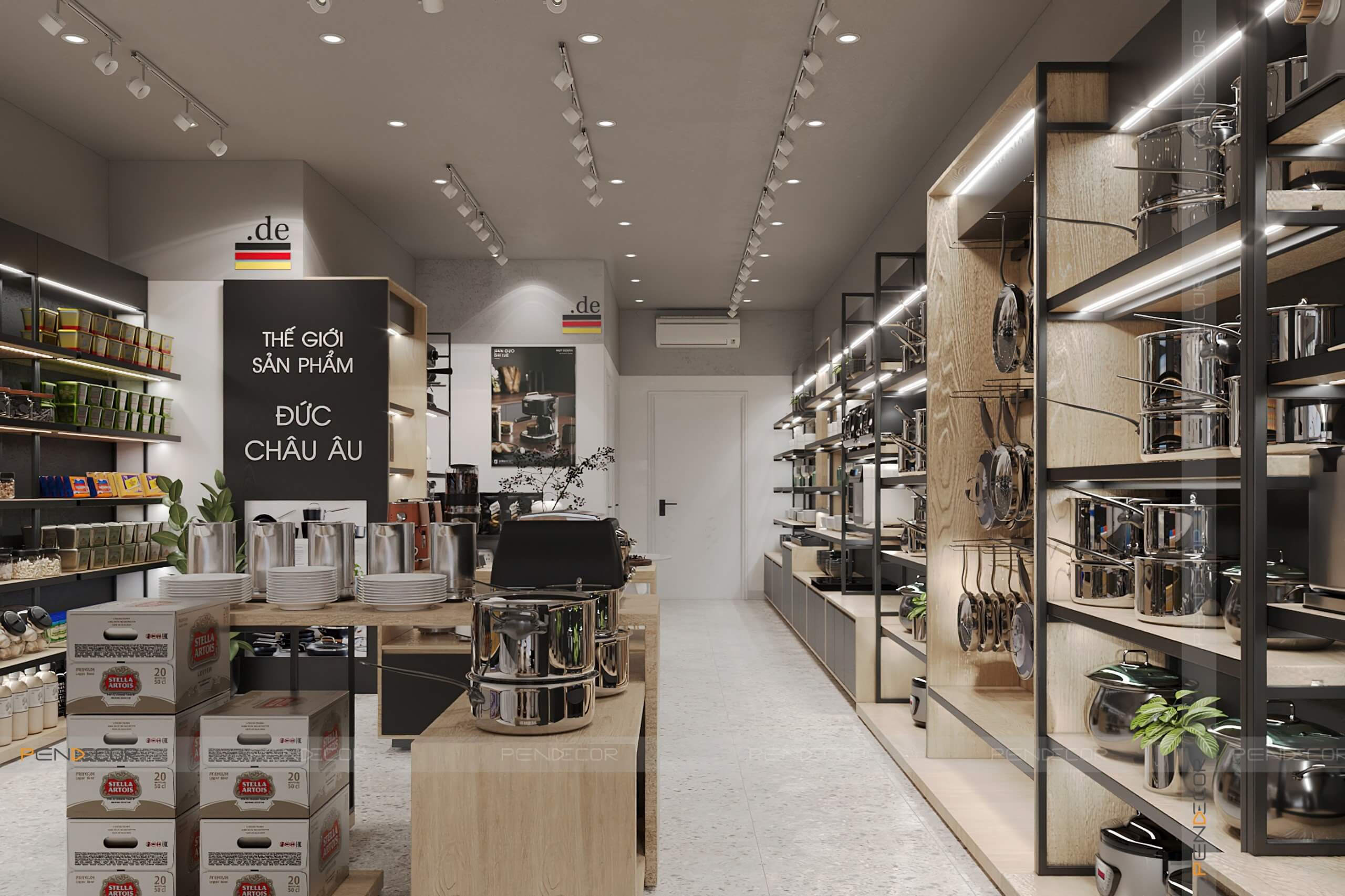 Thiết Kế Showroom de. Germany Shop