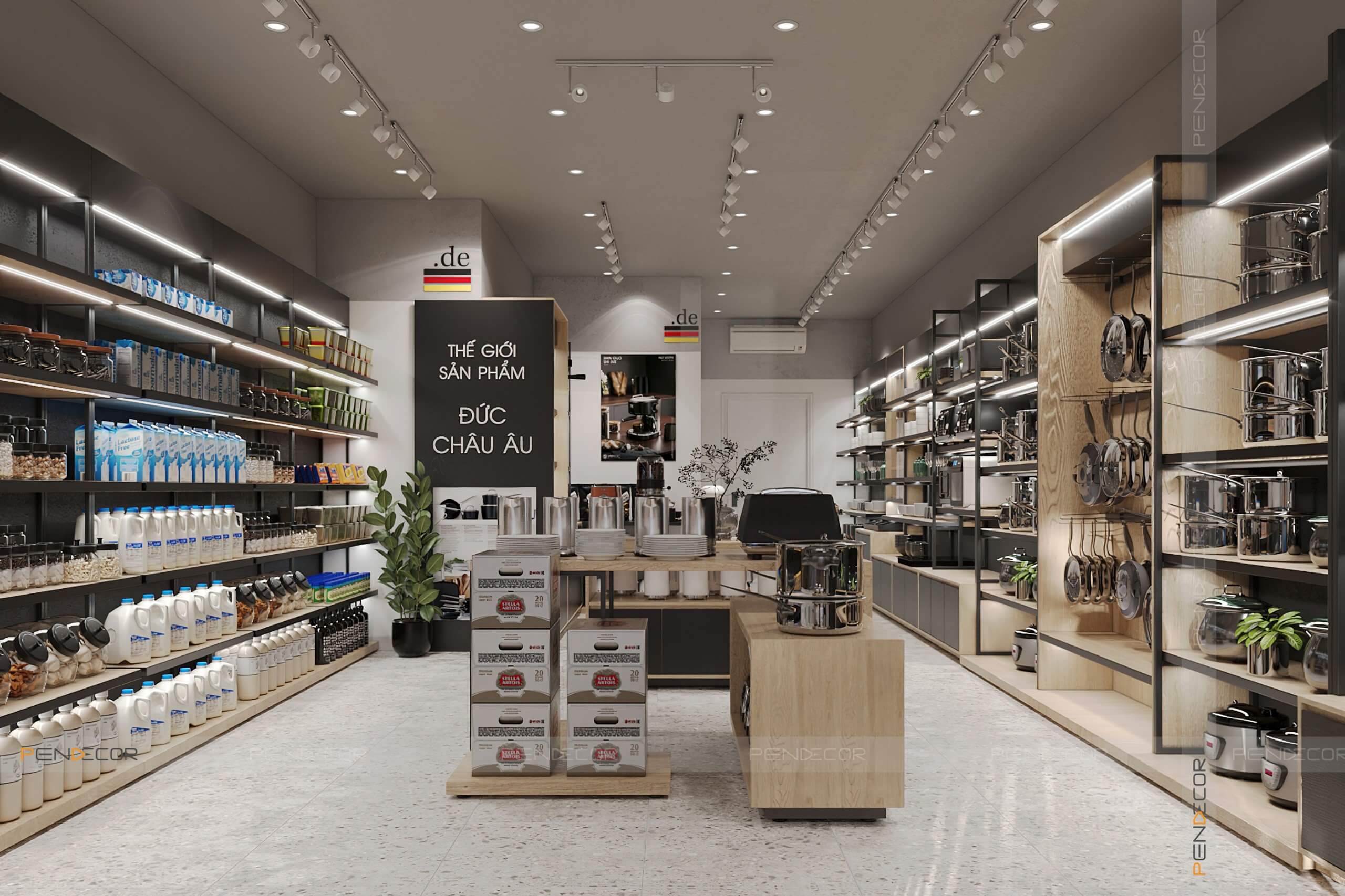 Thiết Kế Showroom de. Germany Shop