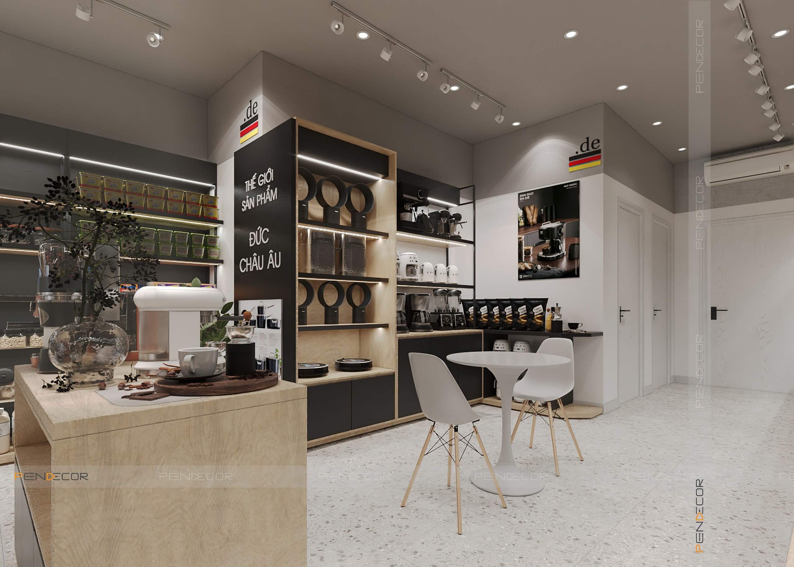 Thiết Kế Showroom de. Germany Shop