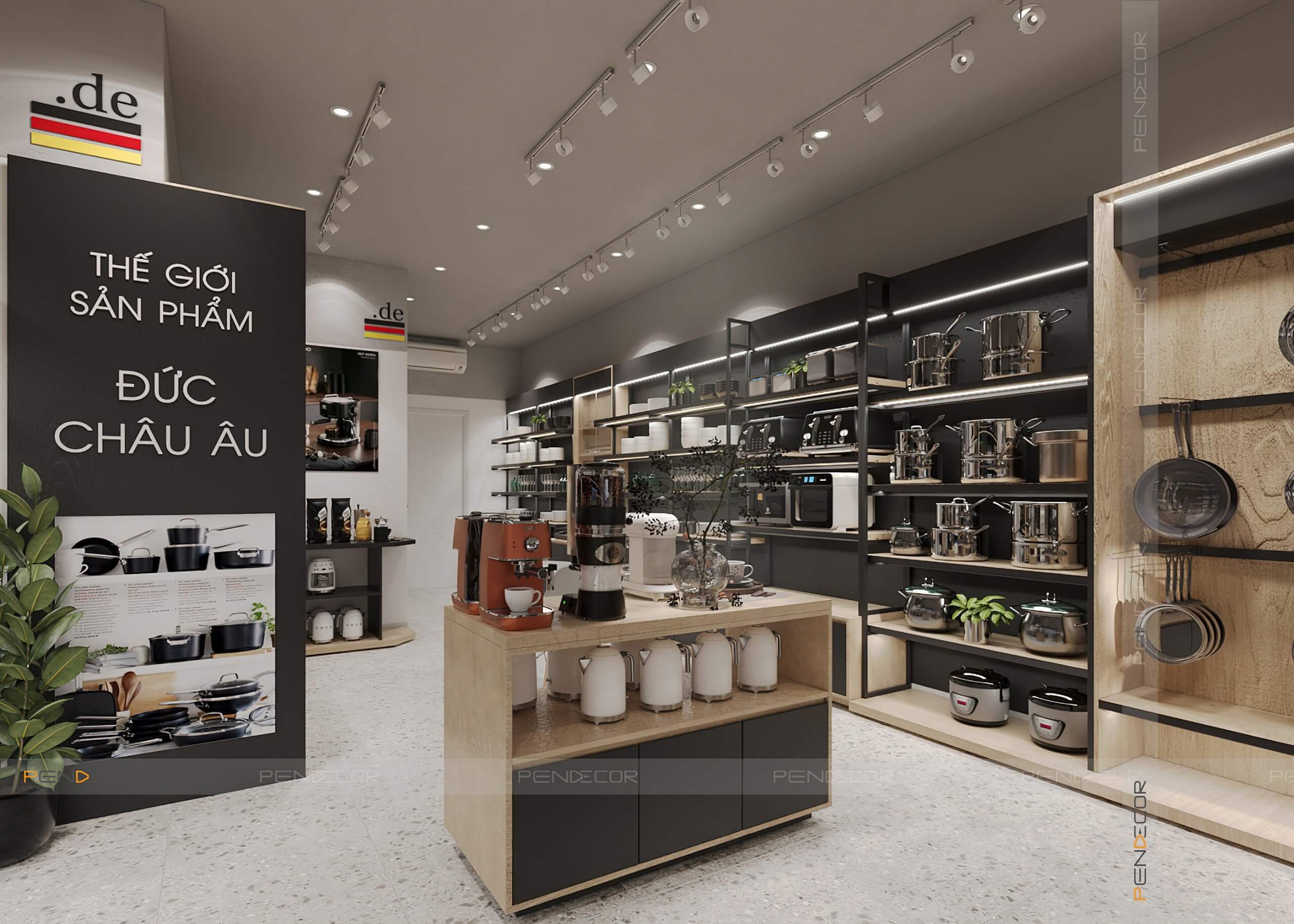 Thiết Kế Showroom de. Germany Shop