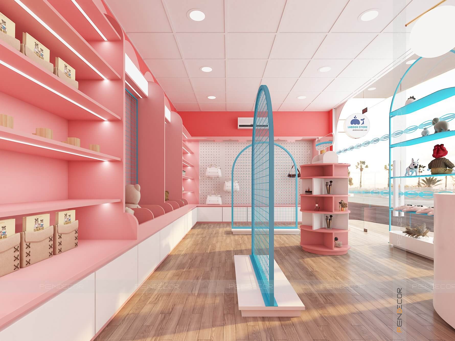 Thiết Kế Shop Phụ Kiện Laboon Store
