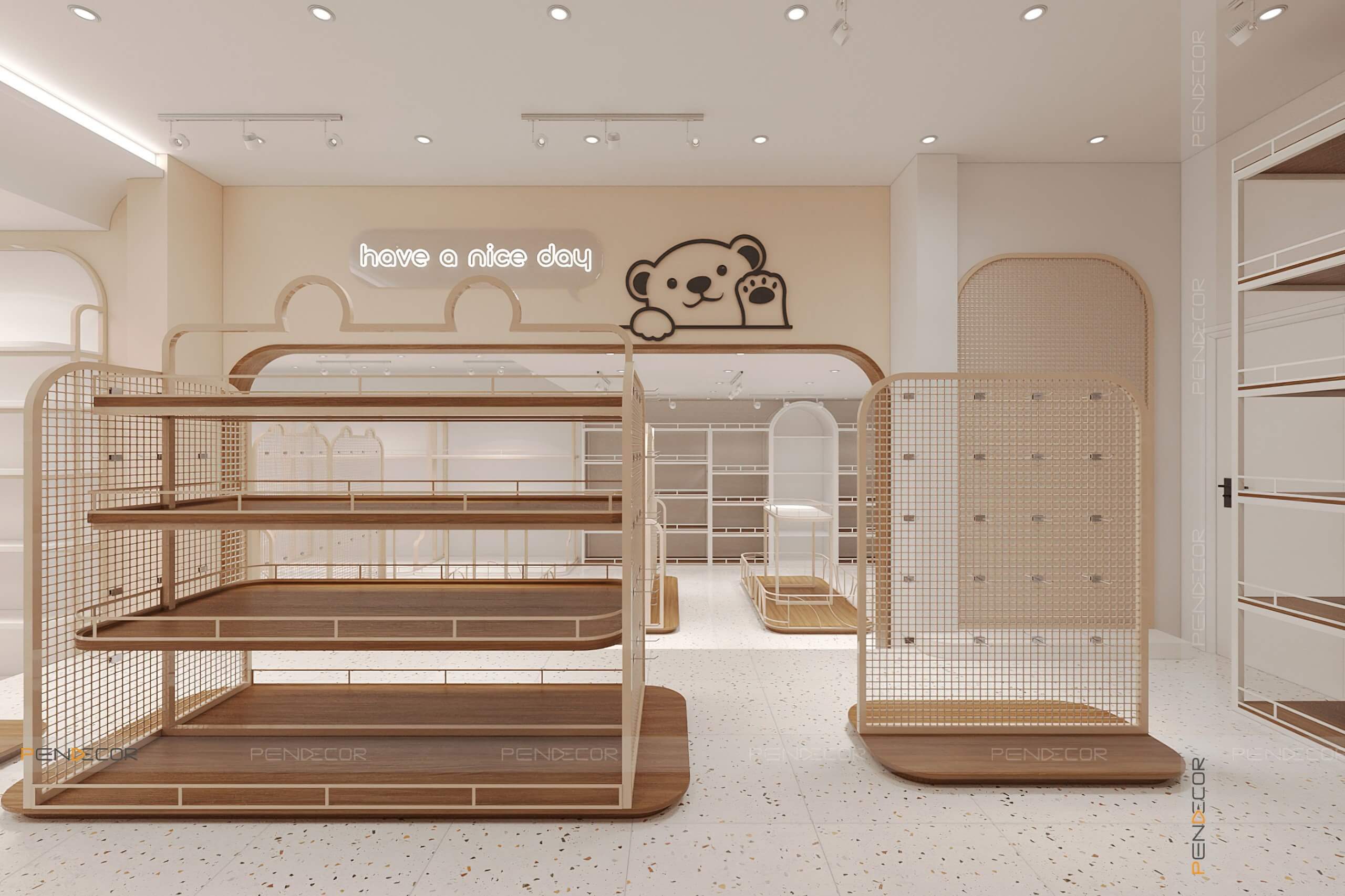 Thiết Kế Shop Gấu & Phụ Kiện Nhóc