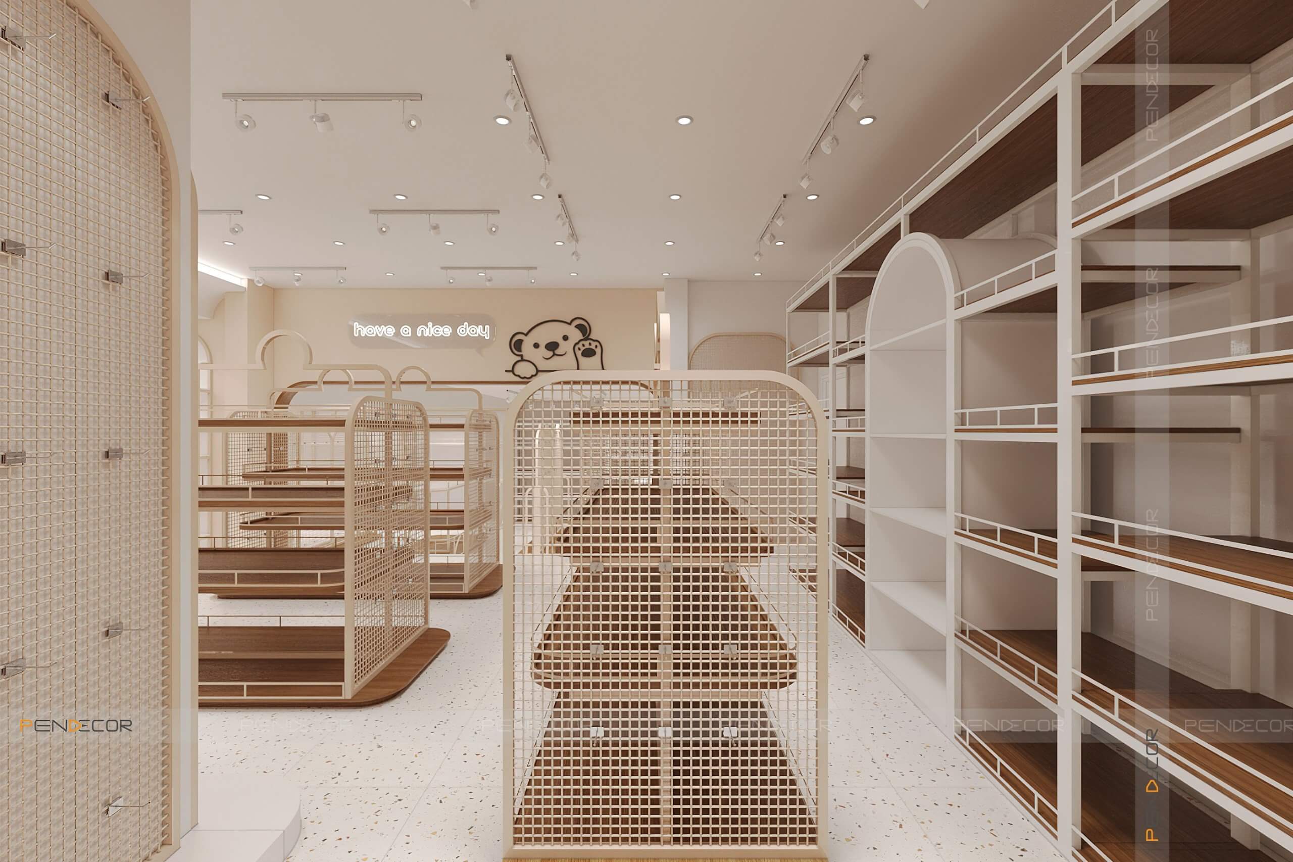 Thiết Kế Shop Gấu & Phụ Kiện Nhóc