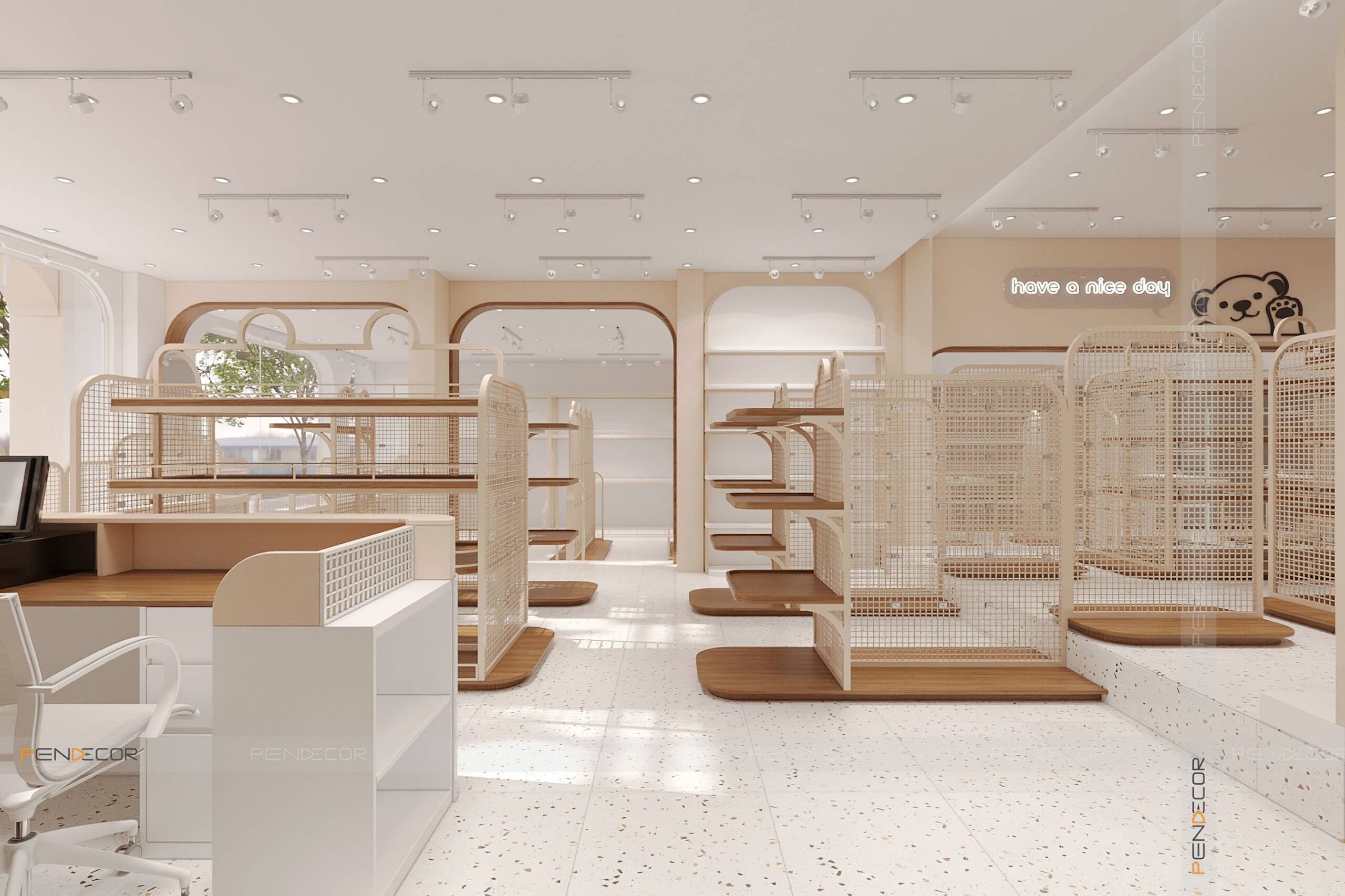 Thiết Kế Shop Gấu & Phụ Kiện Nhóc