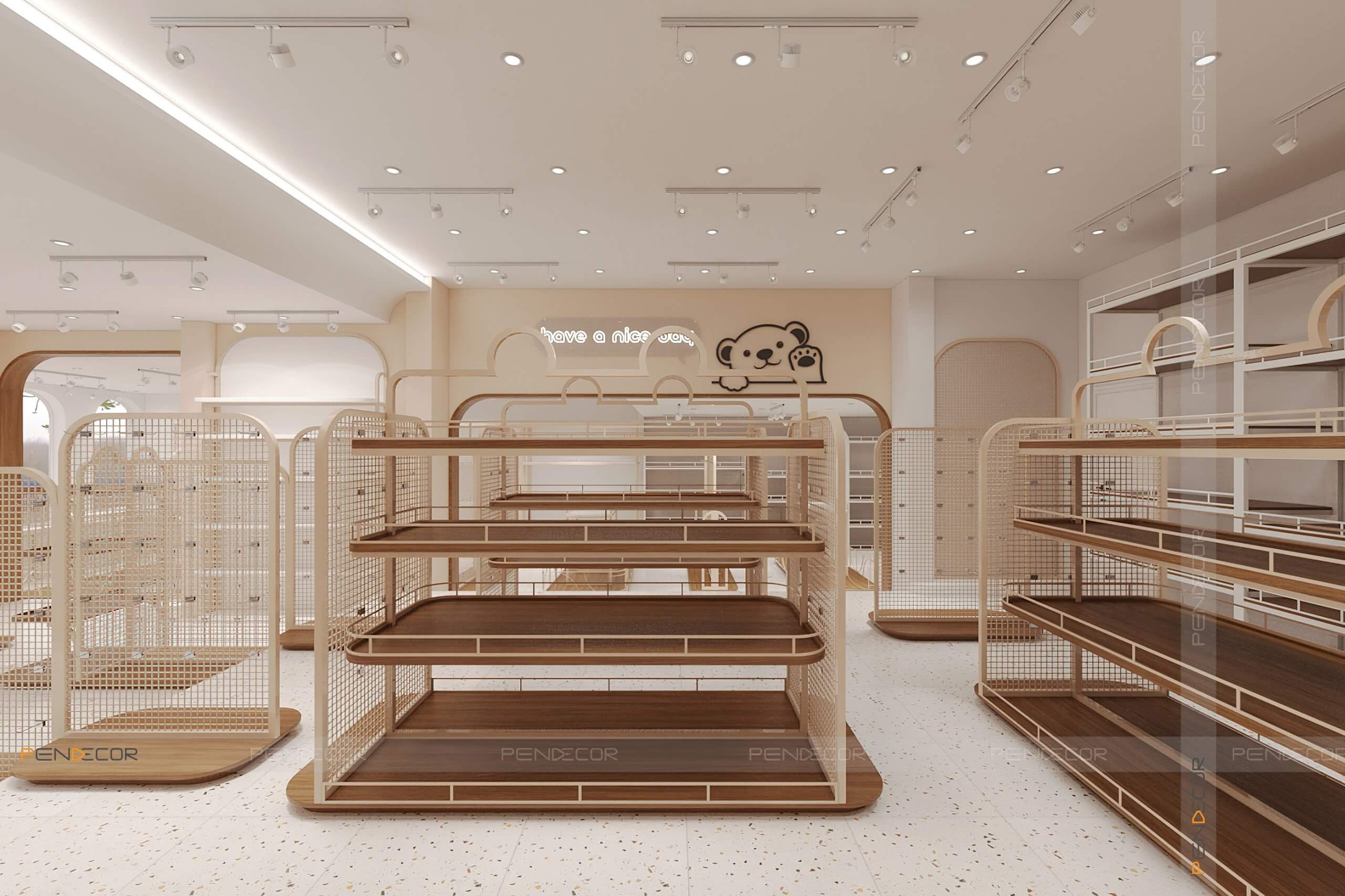 Thiết Kế Shop Gấu & Phụ Kiện Nhóc