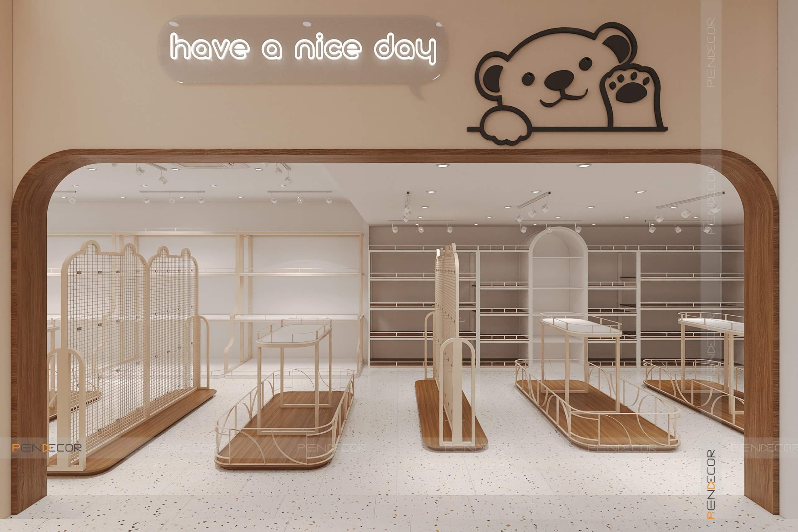 Thiết Kế Shop Gấu & Phụ Kiện Nhóc