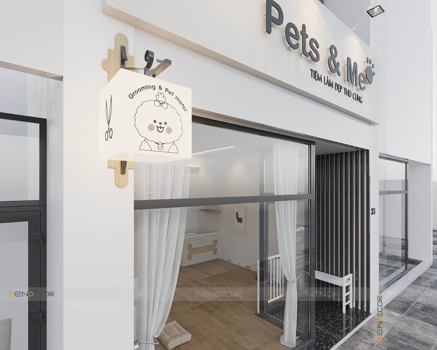 Thiết Kế Pet Shop Pet&Me