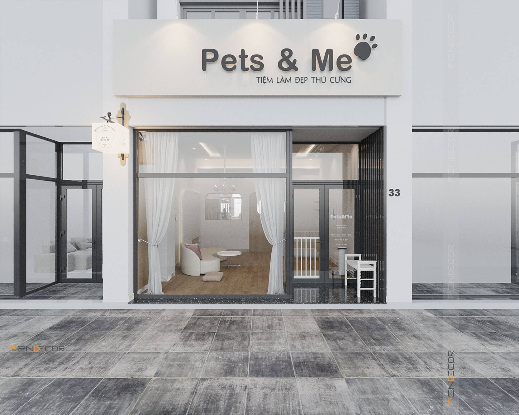 Thiết Kế Pet Shop Pet&Me