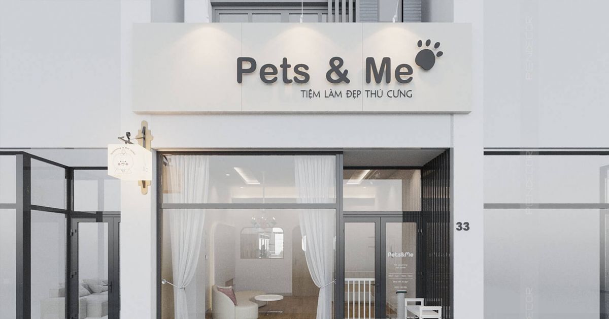 Thiết Kế Pet Shop Pet&Me Pendecor