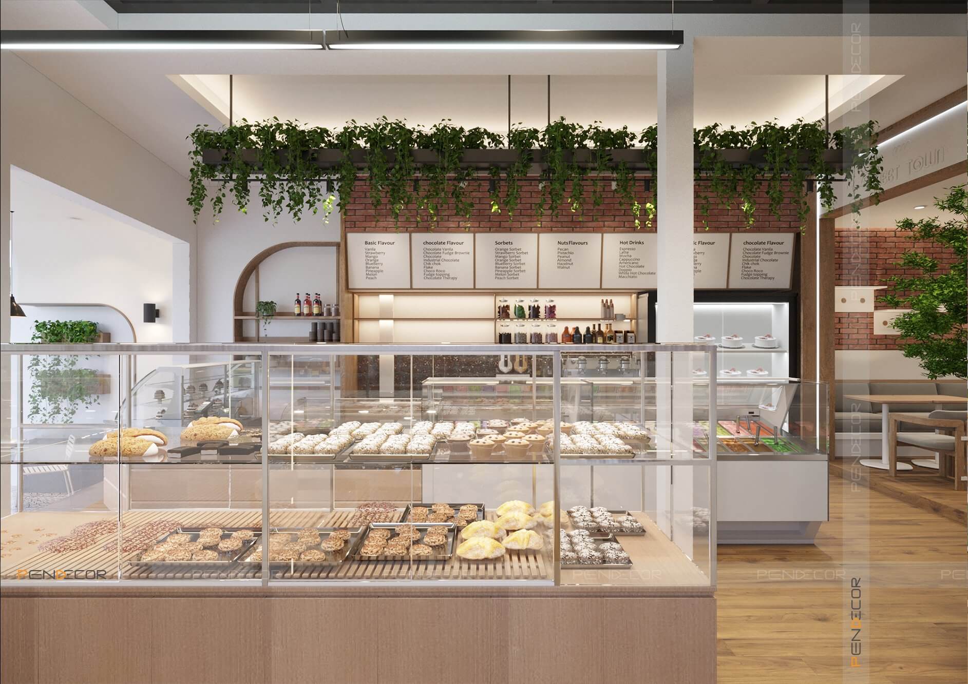 Thiết Kế Tiệm Bánh Sweet Town