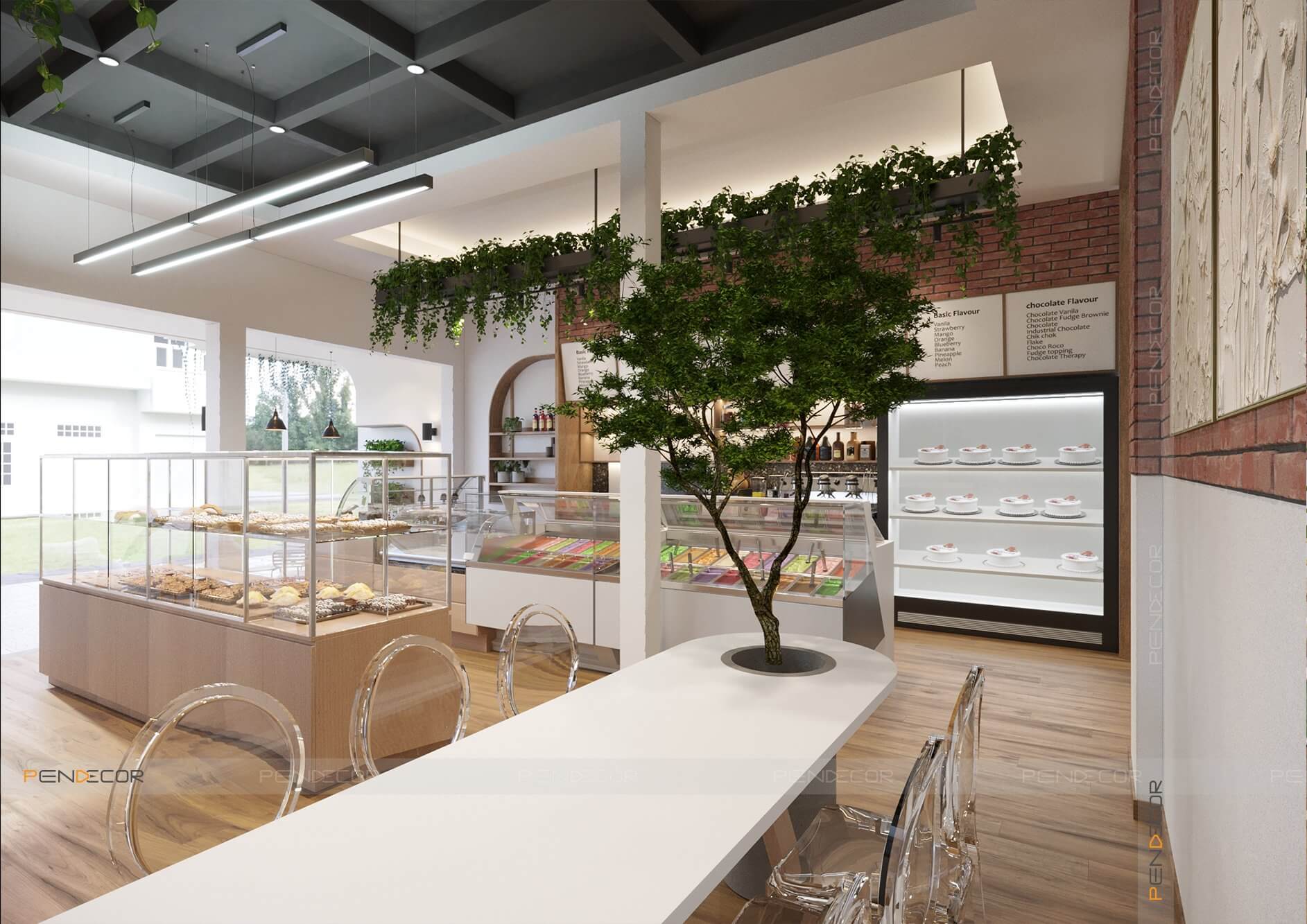 Thiết Kế Tiệm Bánh Sweet Town