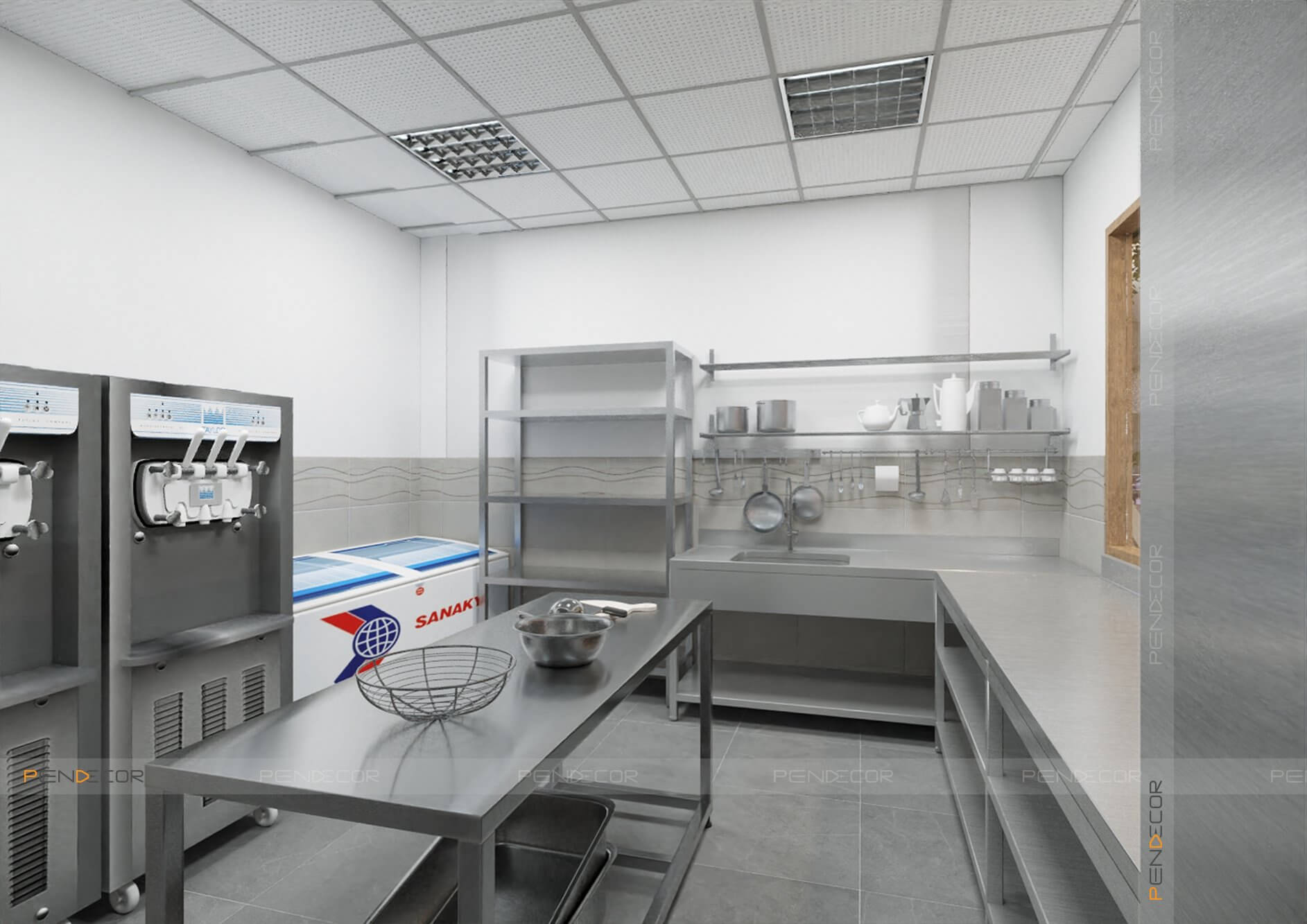 Thiết Kế Tiệm Bánh Sweet Town