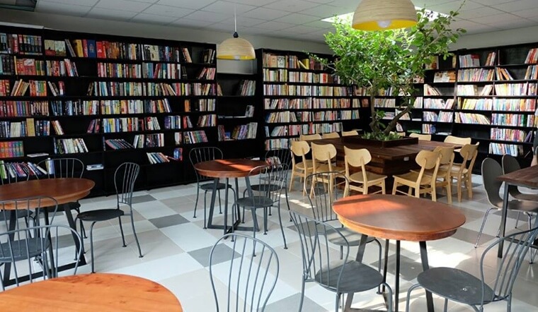 thiết kế quán cà phê sách Pendecor