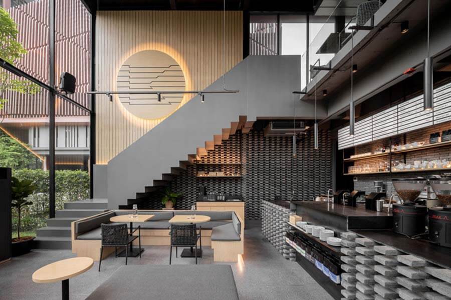 thiết kế nội thất quán cafe Pendecor