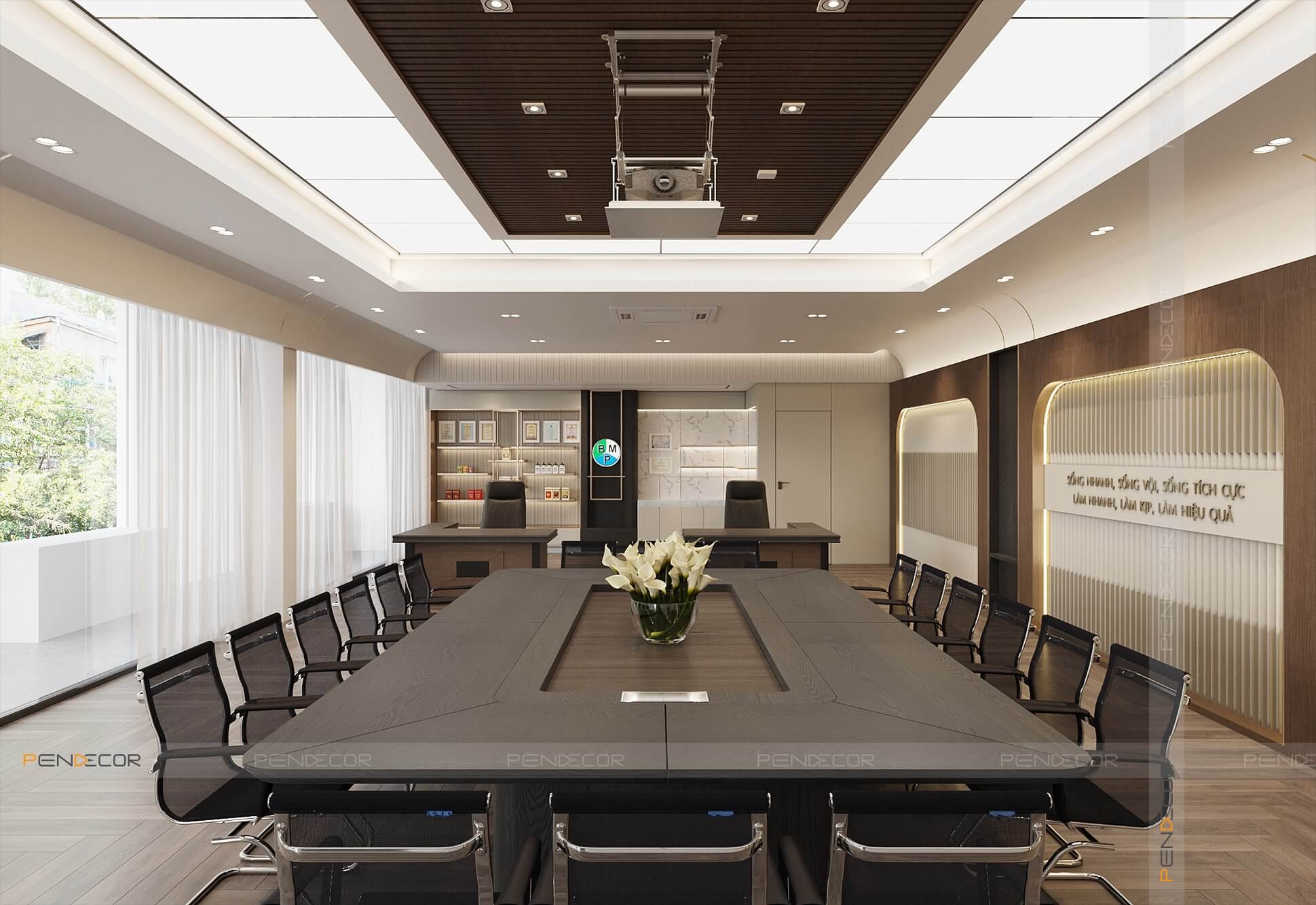 Thiết Kế Văn Phòng Bình Minh Group