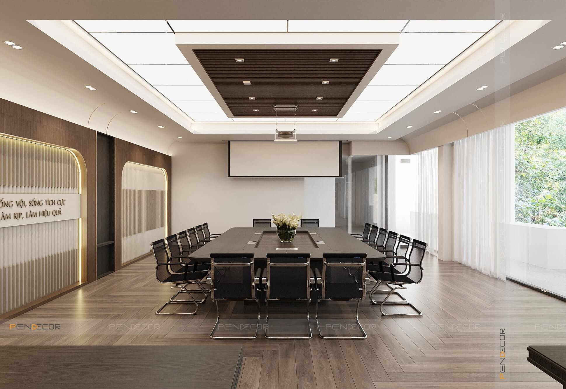 Thiết Kế Văn Phòng Bình Minh Group