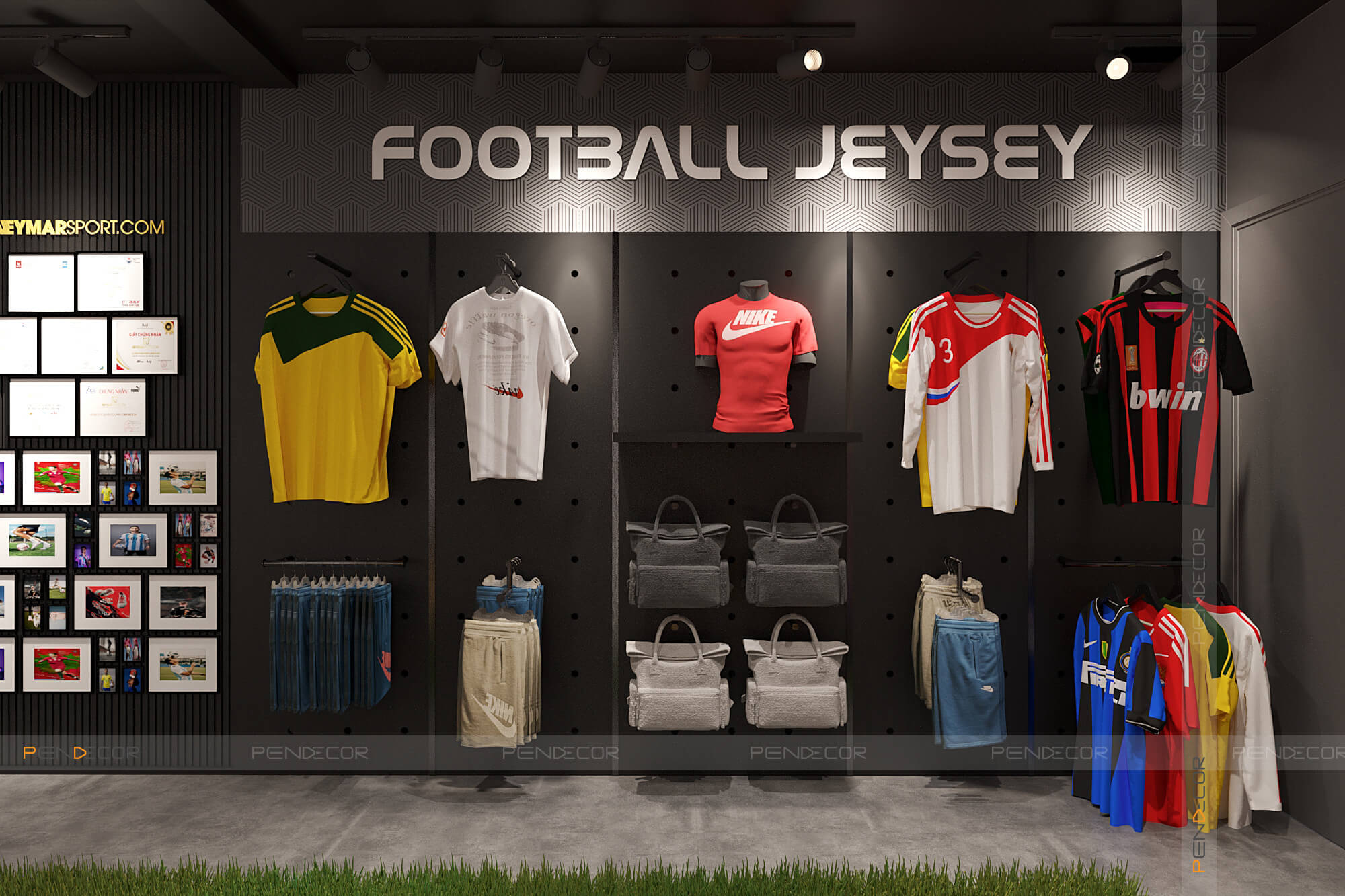 Thiết Kế Shop Giày Neymar Sport (NMS)