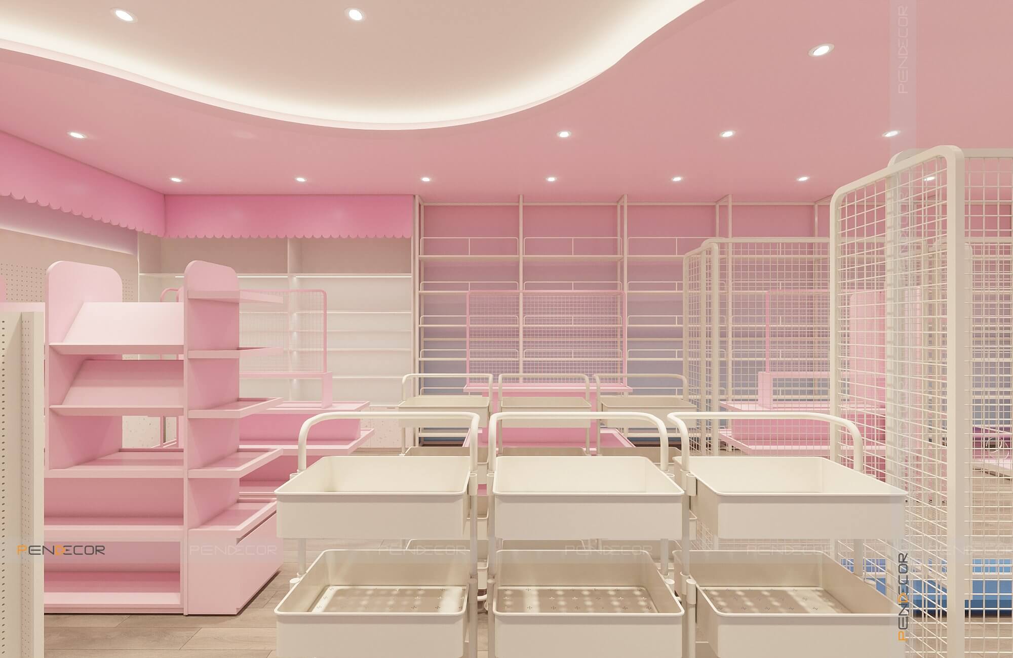 Thiết Kế Shop Phụ Kiện Pencil House