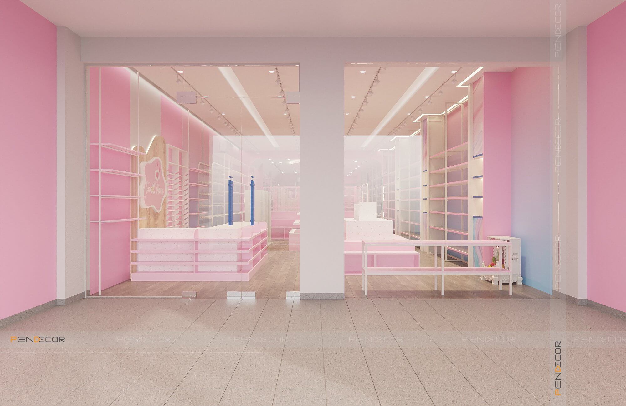 Thiết Kế Shop Phụ Kiện Pencil House