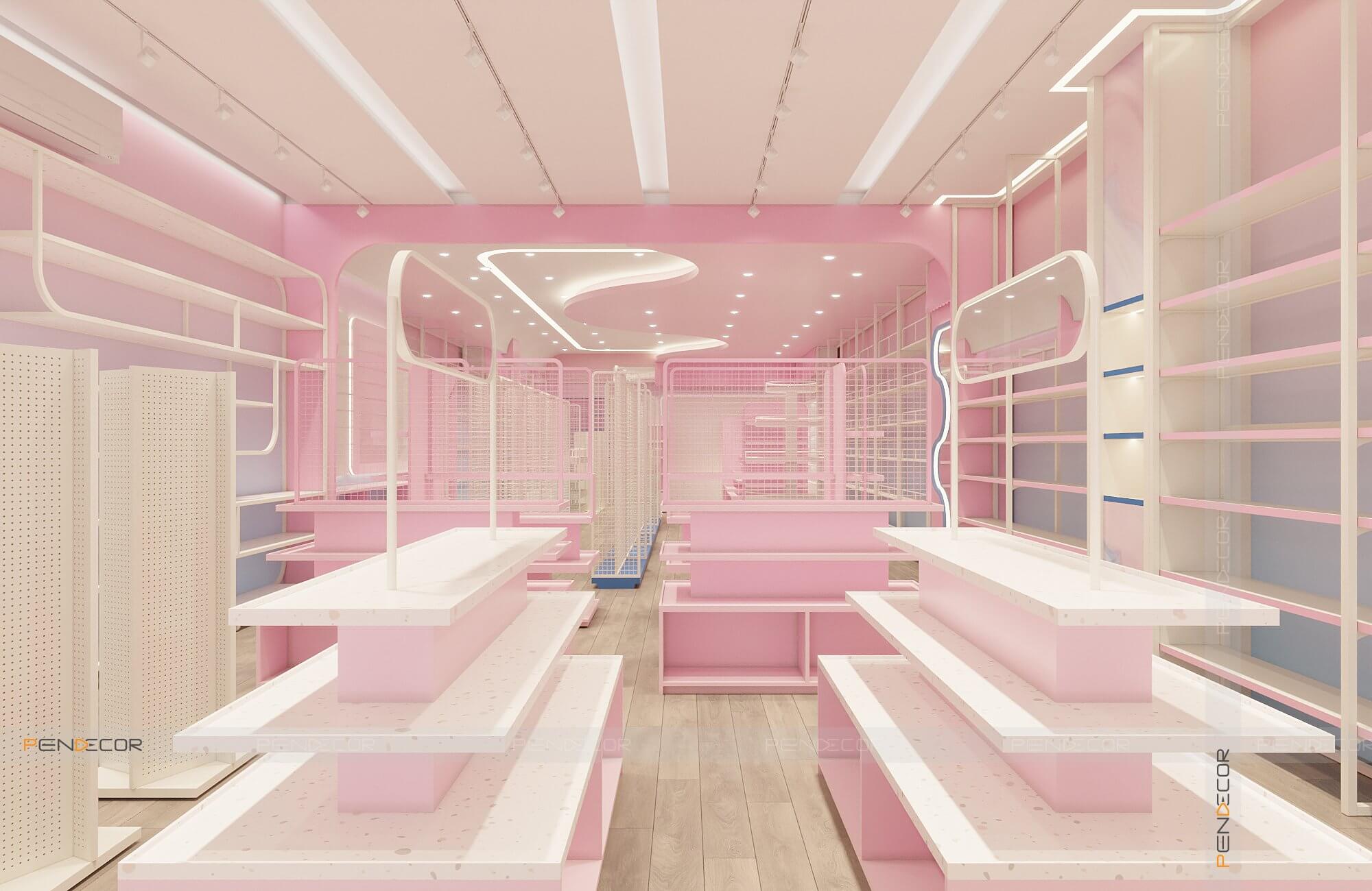 Thiết Kế Shop Phụ Kiện Pencil House