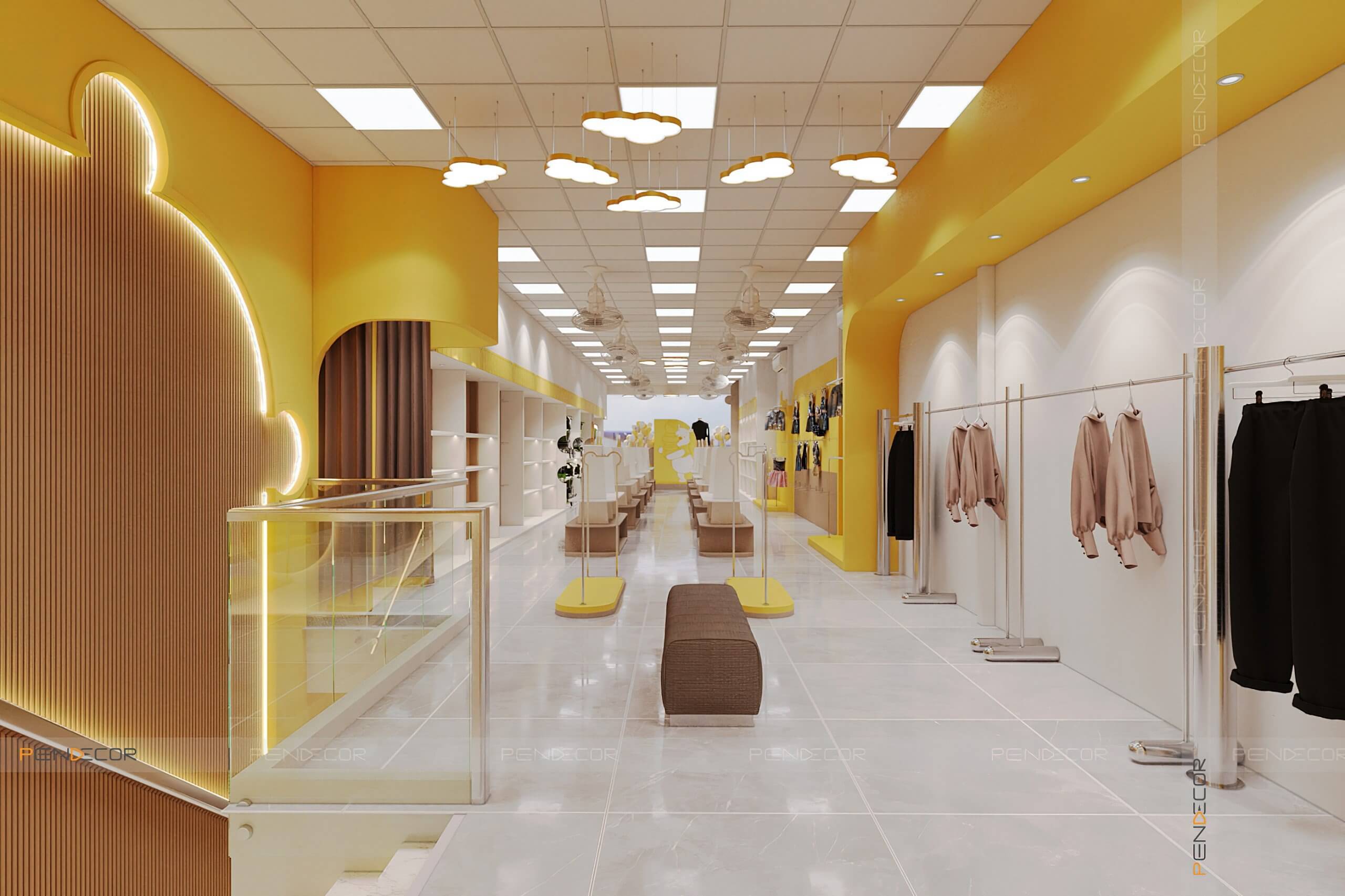 Thiết Kế Shop Thời Trang Trẻ Em Thịnh Baby