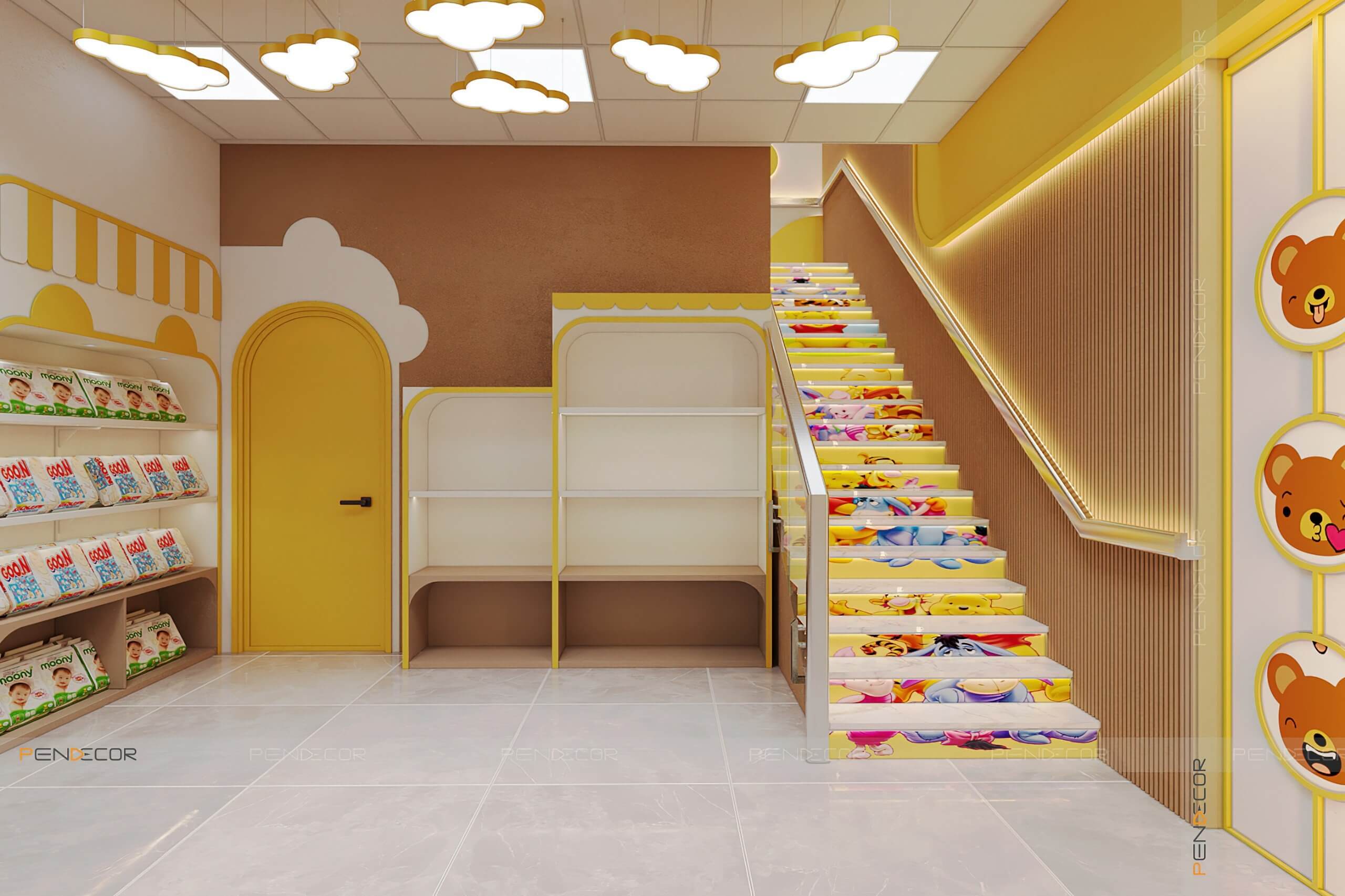 Thiết Kế Shop Thời Trang Trẻ Em Thịnh Baby