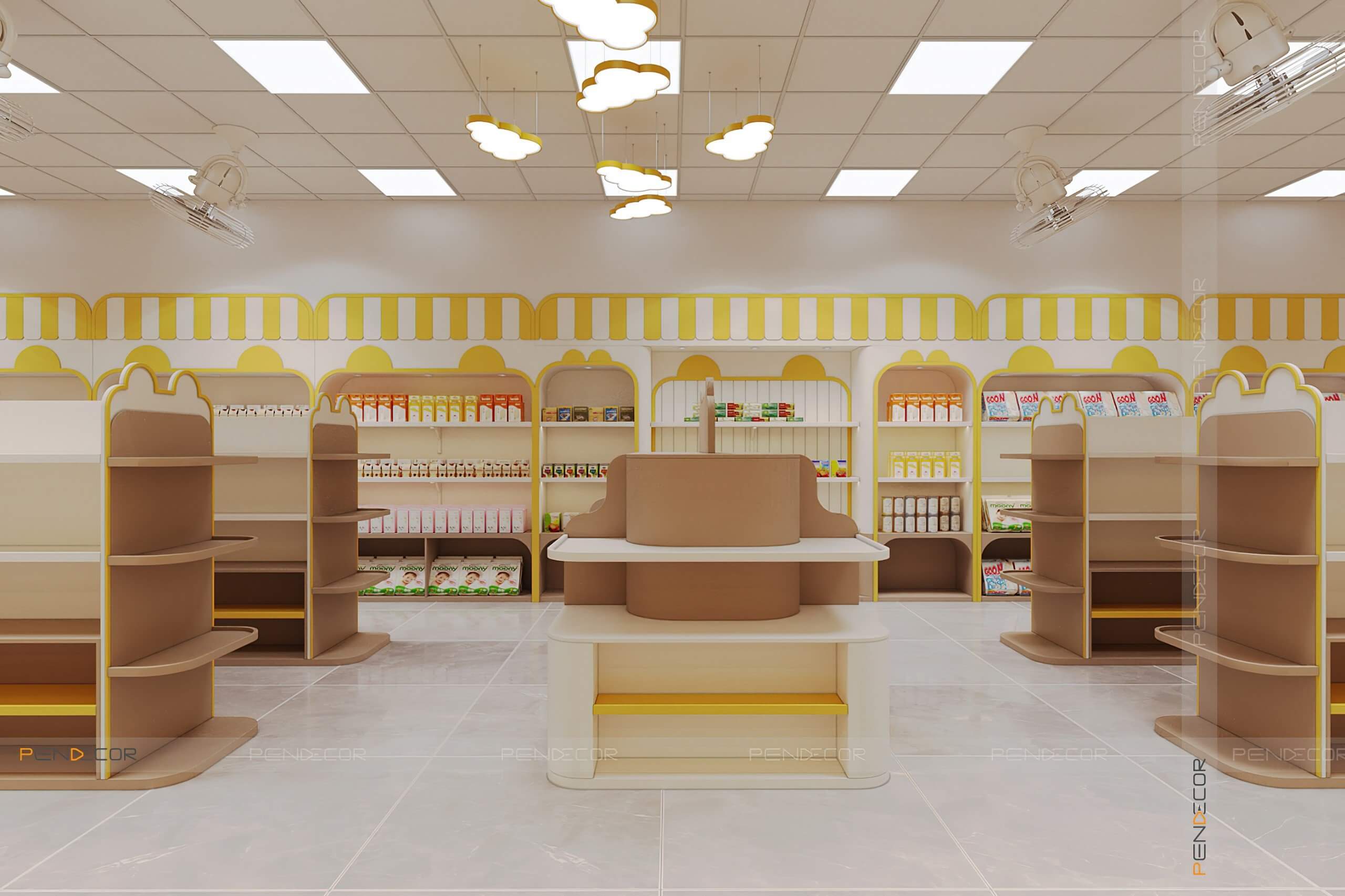 Thiết Kế Shop Thời Trang Trẻ Em Thịnh Baby