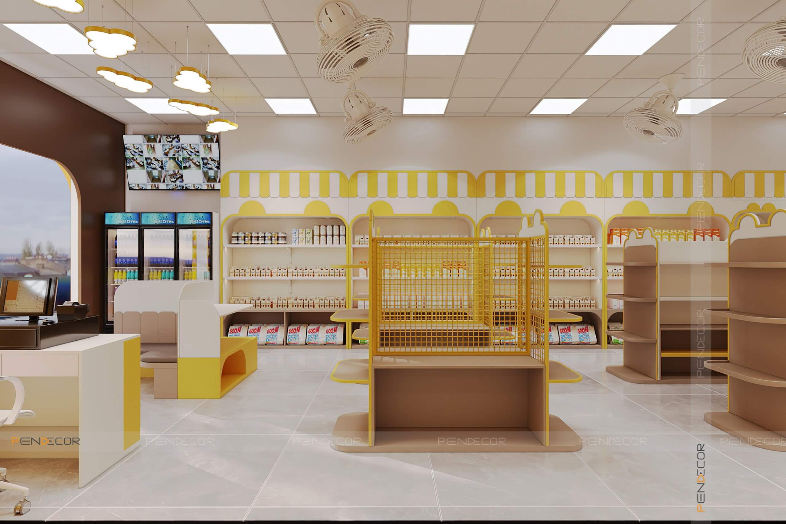 Thiết Kế Shop Thời Trang Trẻ Em Thịnh Baby