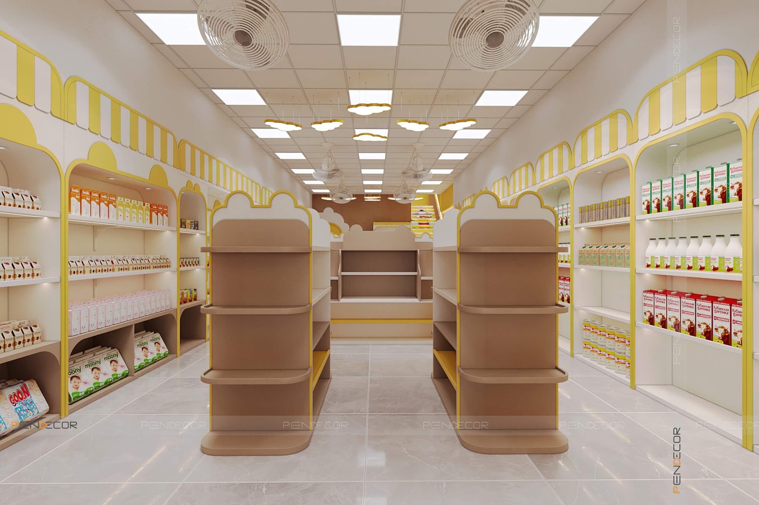 Thiết Kế Shop Thời Trang Trẻ Em Thịnh Baby