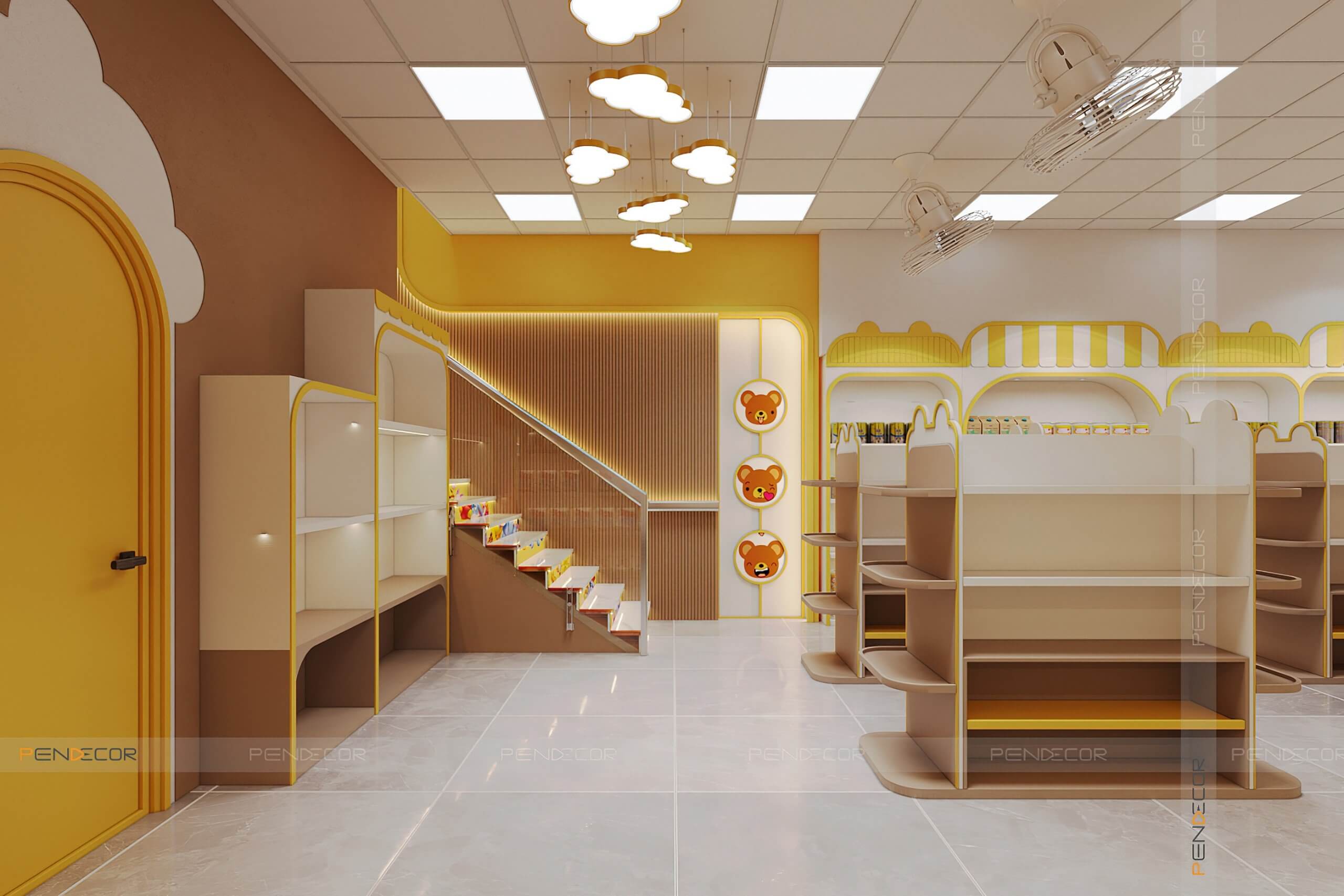 Thiết Kế Shop Thời Trang Trẻ Em Thịnh Baby