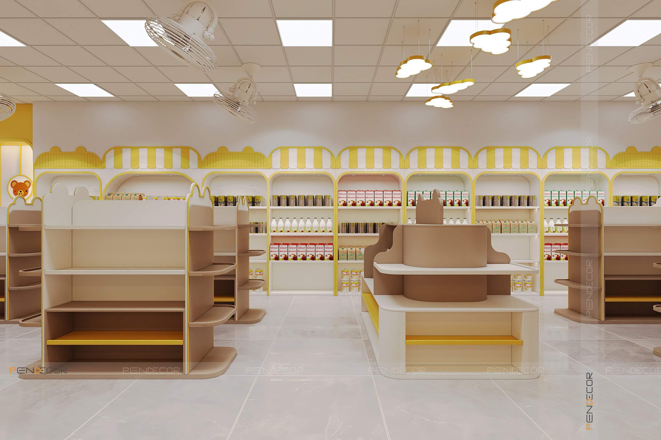 Thiết Kế Shop Thời Trang Trẻ Em Thịnh Baby