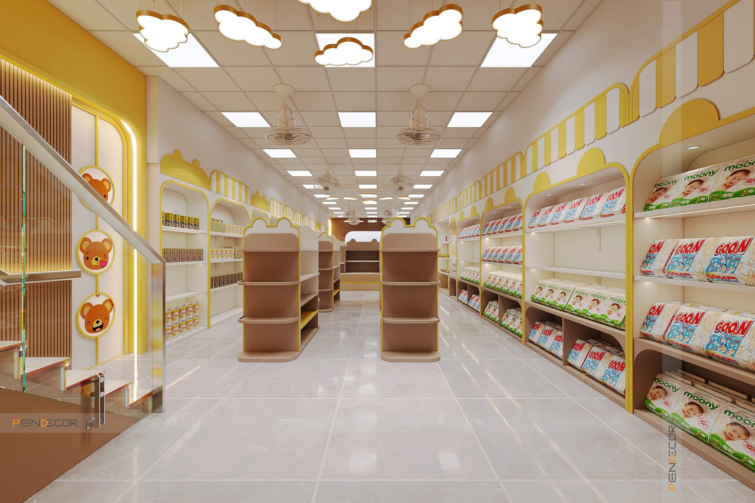 Thiết Kế Shop Thời Trang Trẻ Em Thịnh Baby