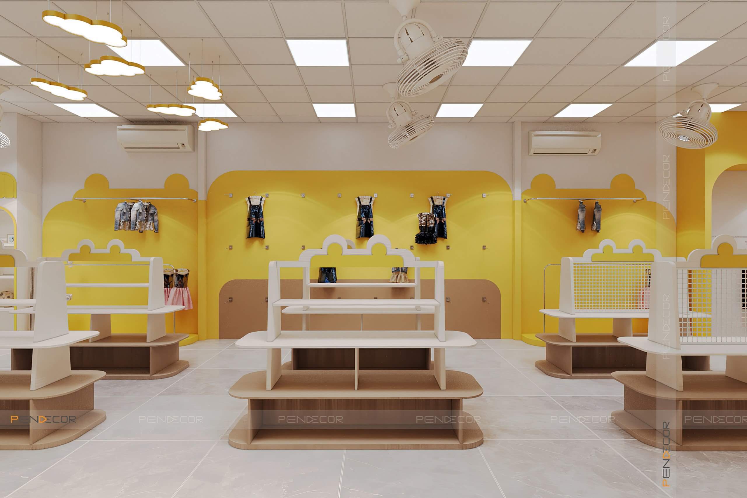 Thiết Kế Shop Thời Trang Trẻ Em Thịnh Baby