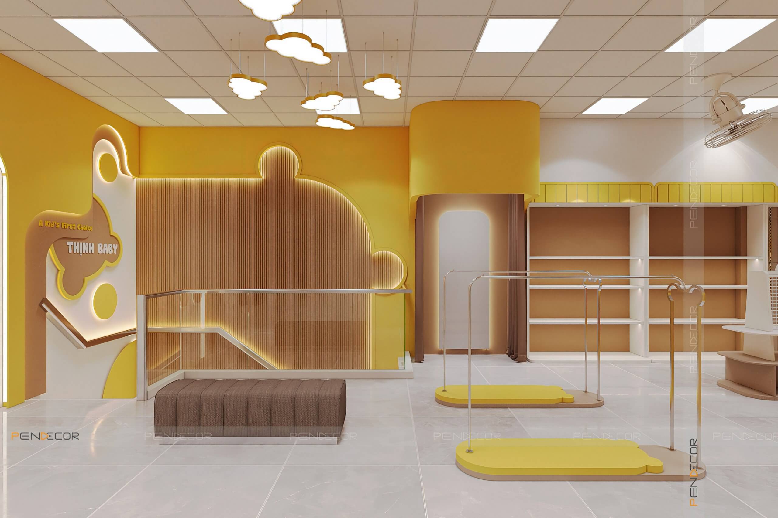 Thiết Kế Shop Thời Trang Trẻ Em Thịnh Baby