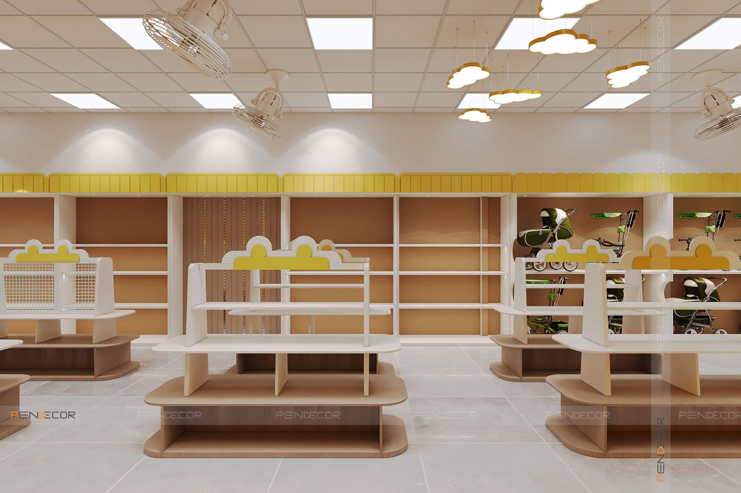 Thiết Kế Shop Thời Trang Trẻ Em Thịnh Baby