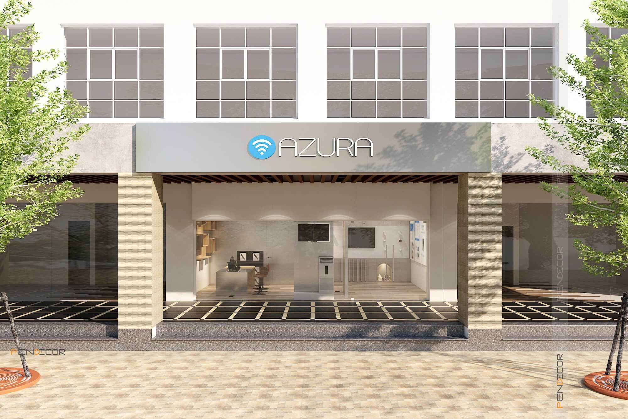 Thiết Kế Showroom Azura